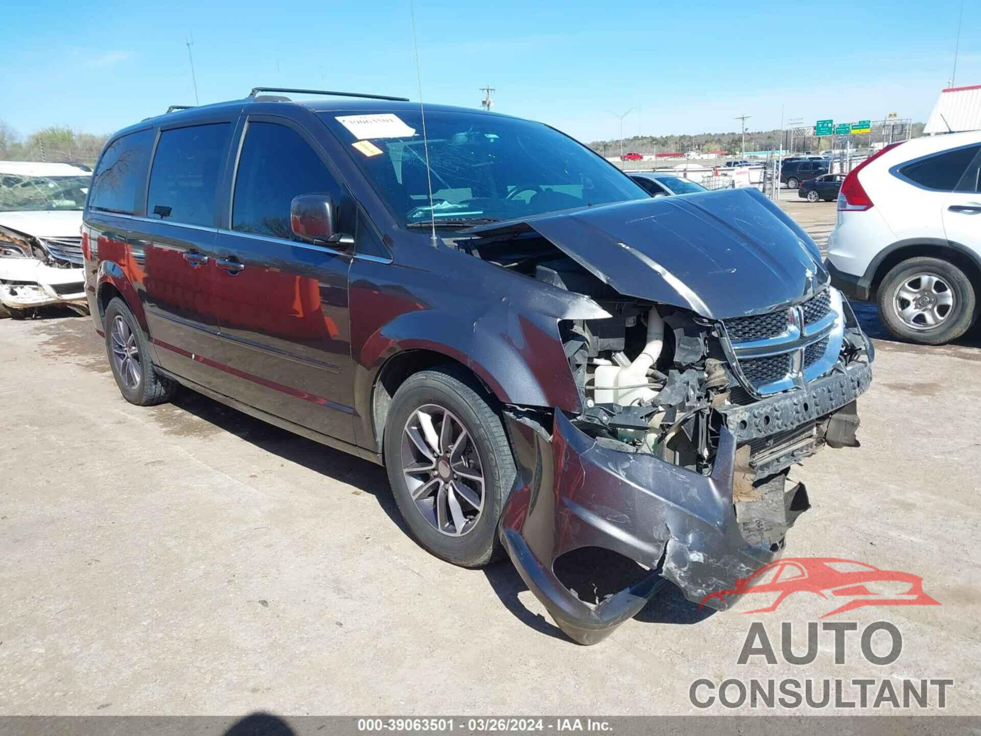 DODGE GRAND CARAVAN 2017 - 2CFRDGCG8HR735761