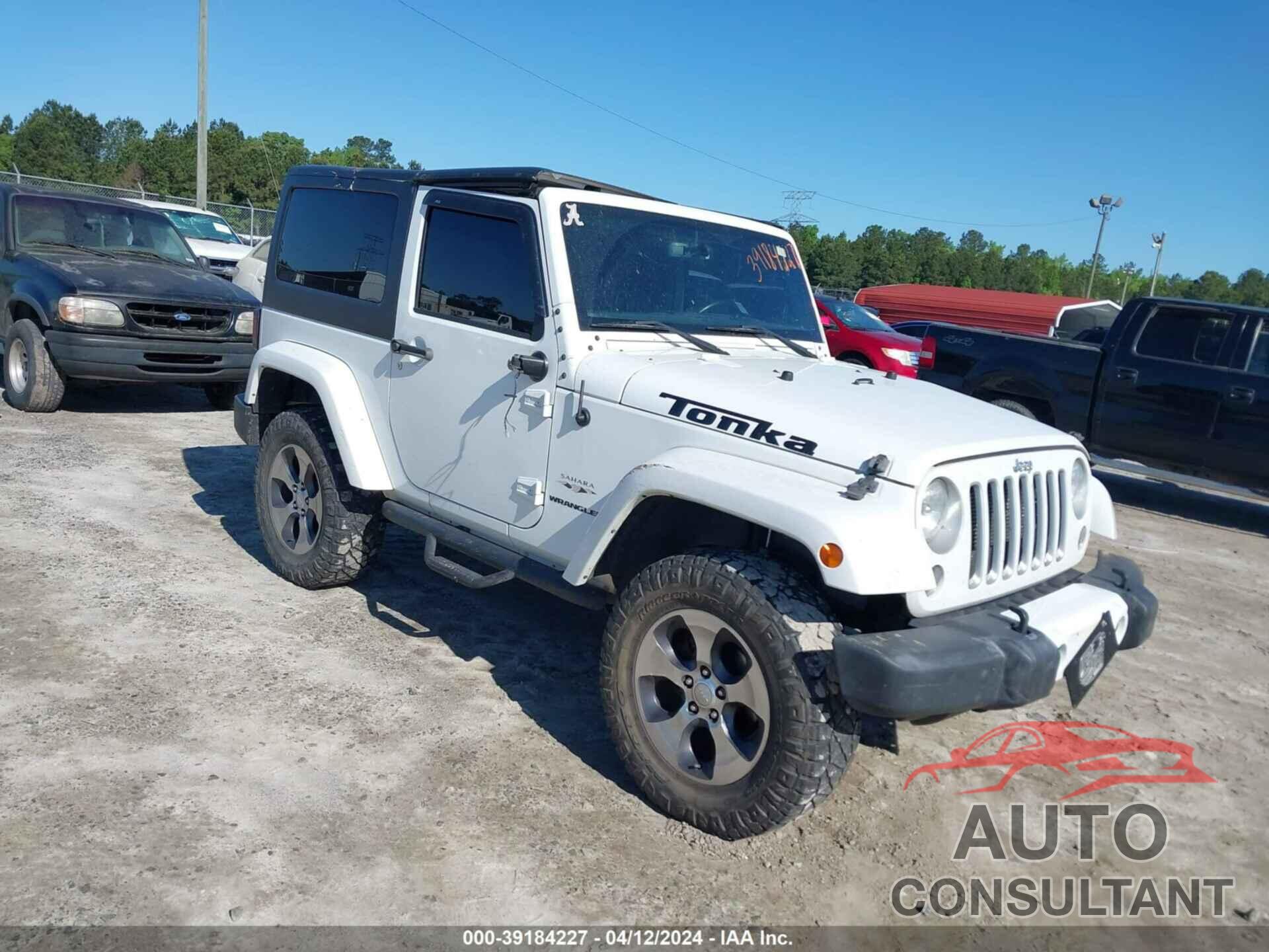 JEEP WRANGLER 2016 - 1C4AJWBG2GL128599