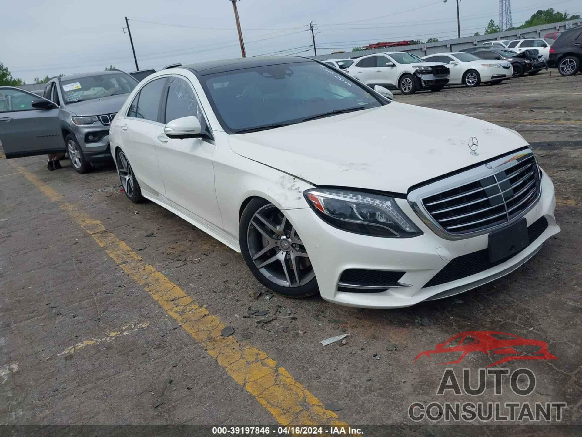 MERCEDES-BENZ S 2016 - WDDUG8FB0GA206787