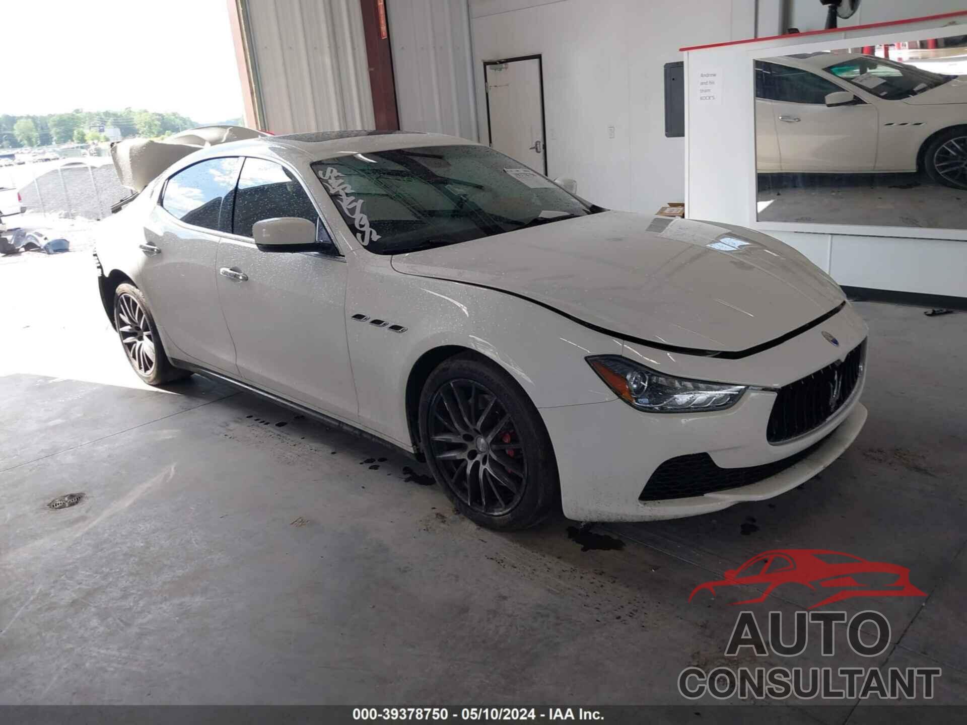 MASERATI GHIBLI 2016 - ZAM57RTA6G1176366