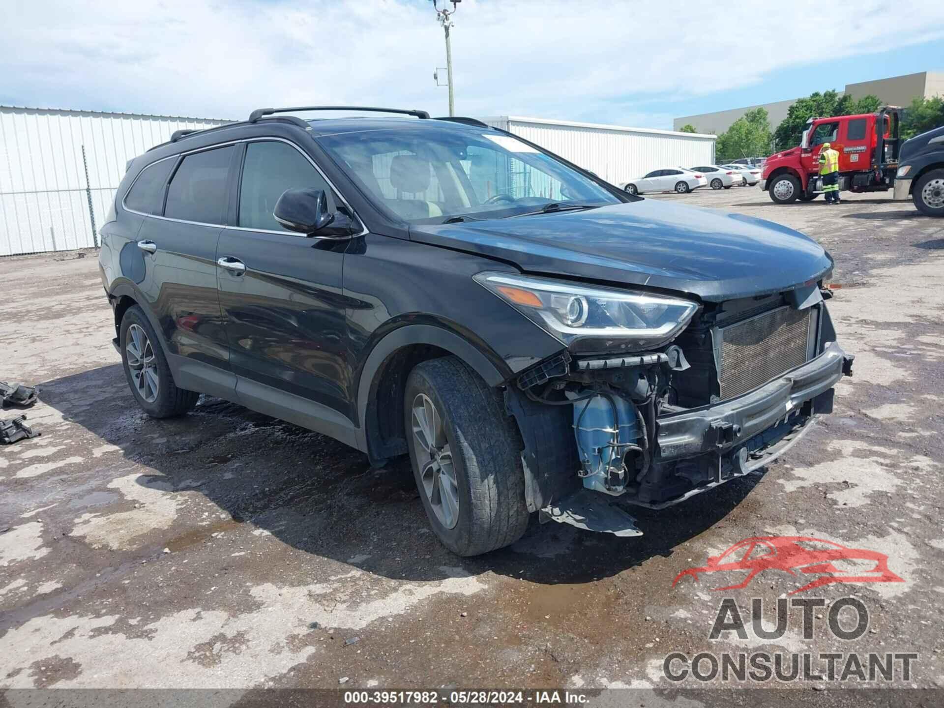 HYUNDAI SANTA FE 2017 - KM8SN4HF2HU206558