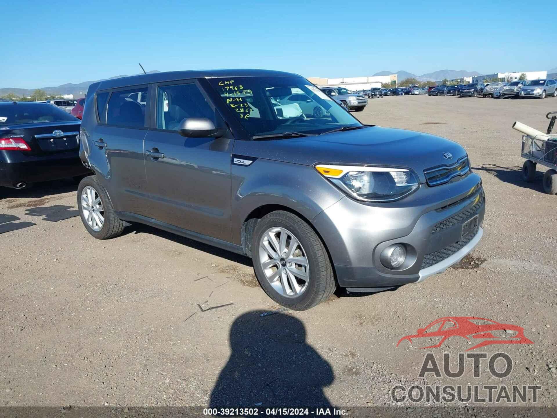 KIA SOUL 2019 - KNDJP3A53K7022869