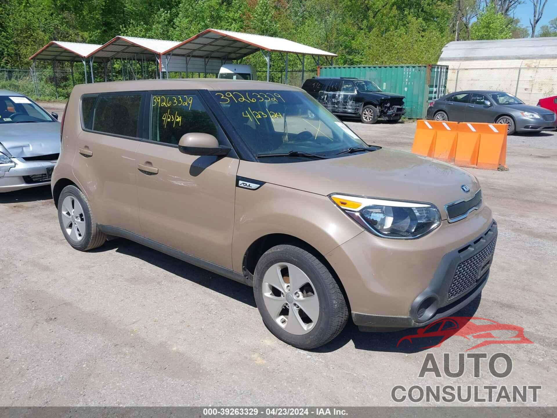 KIA SOUL 2016 - KNDJN2A28G7249651