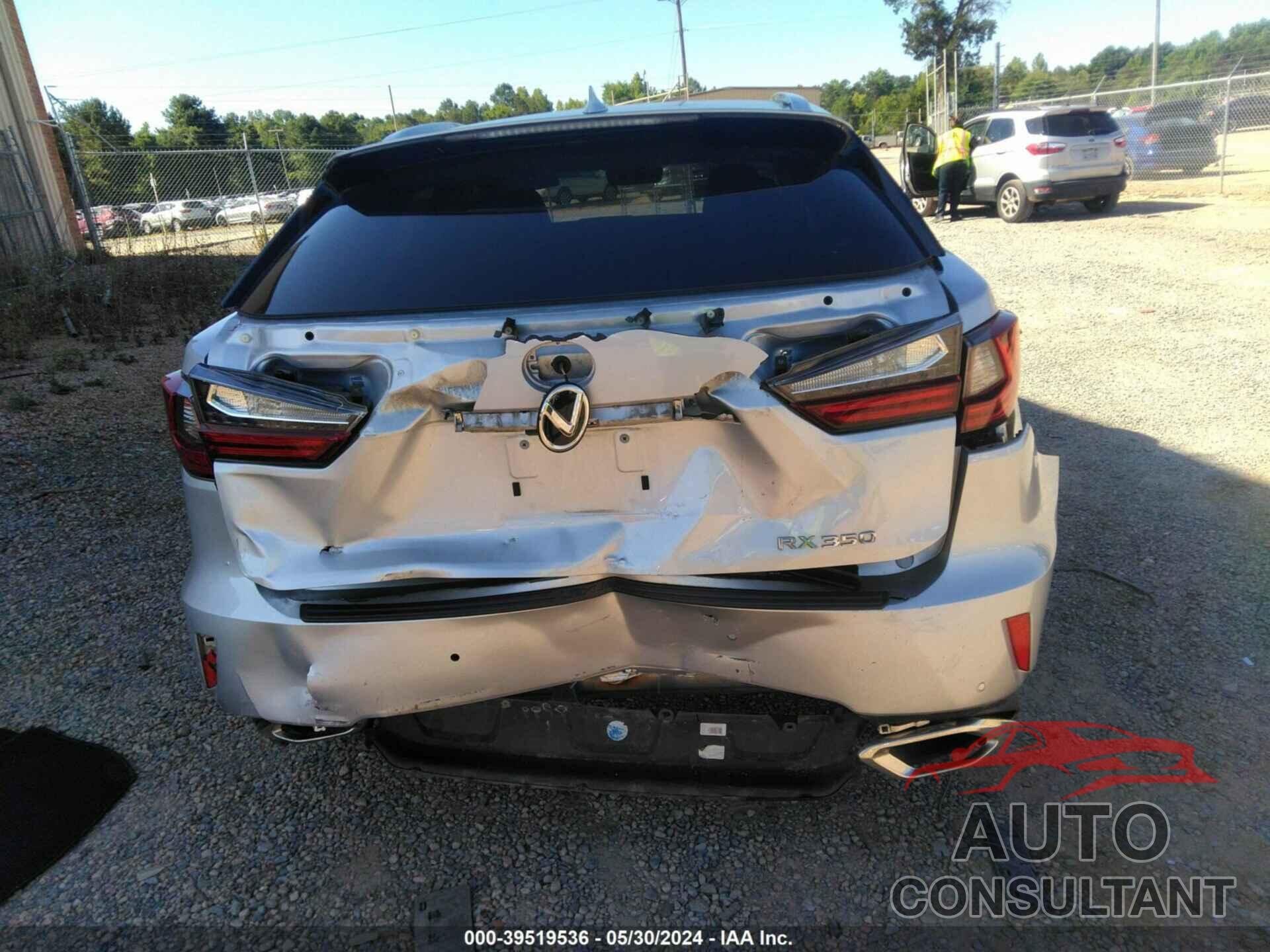 LEXUS RX 350 2019 - 2T2ZZMCA7KC128331