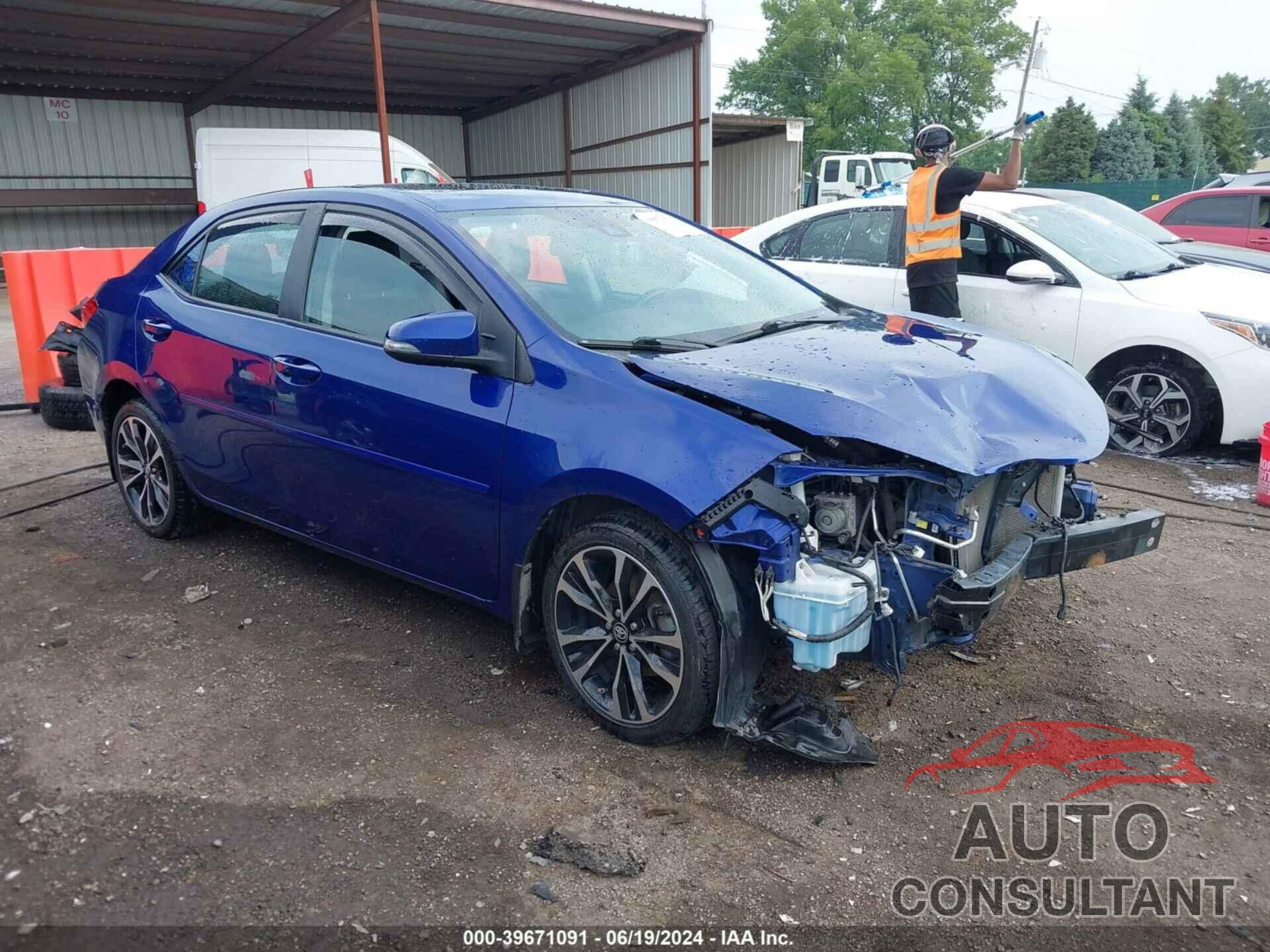 TOYOTA COROLLA 2018 - 2T1BURHEXJC972813