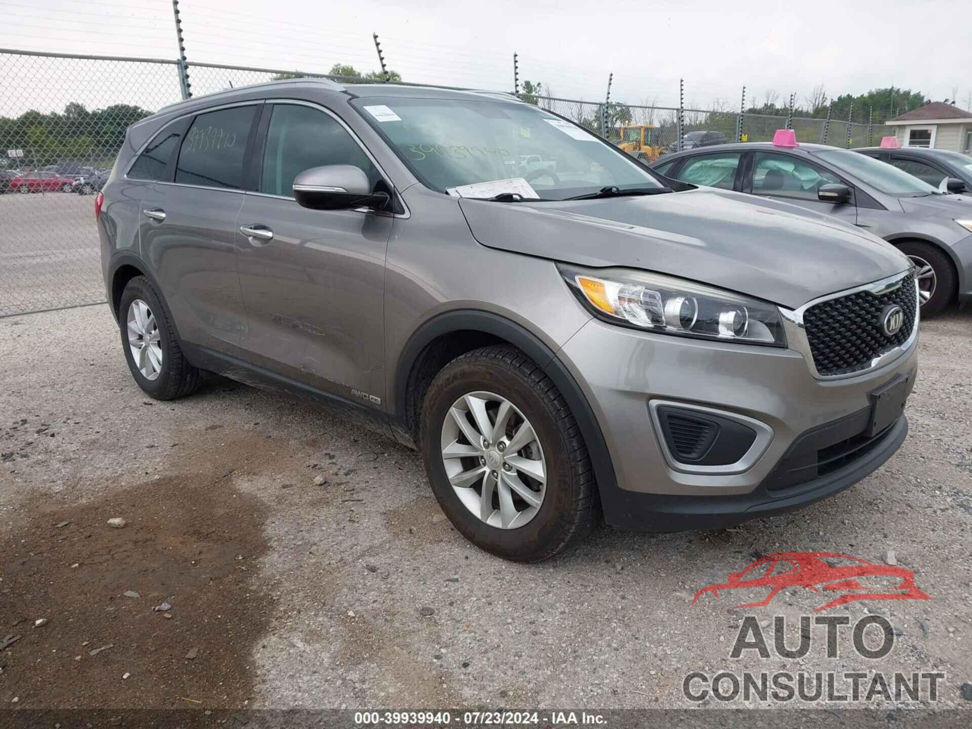 KIA SORENTO 2016 - 5XYPGDA55GG138956