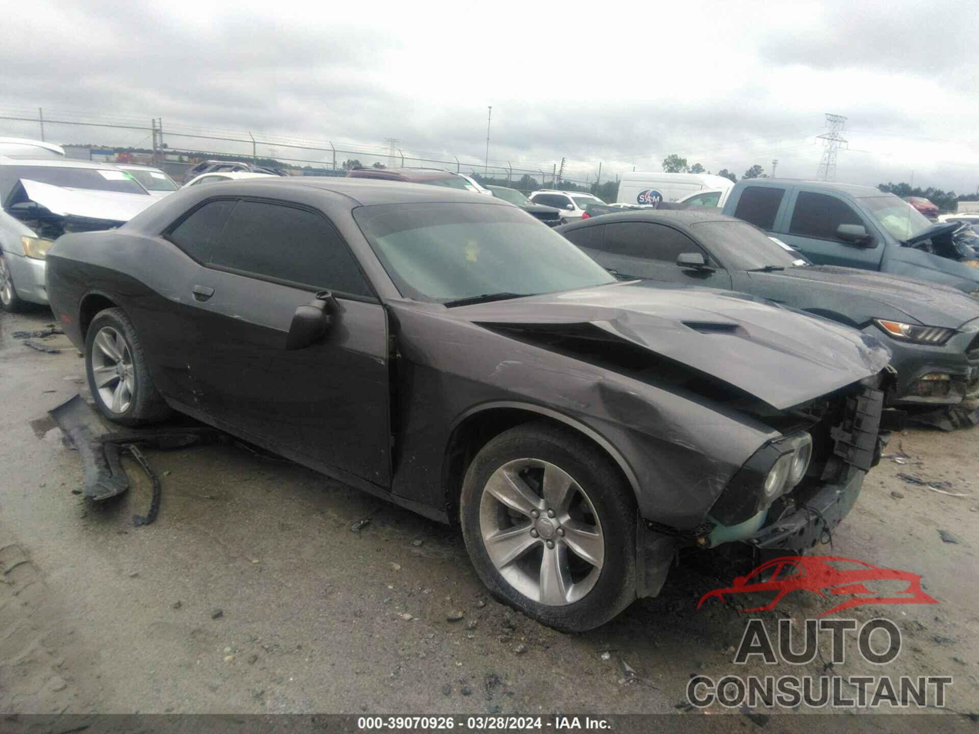 DODGE CHALLENGER 2016 - 2C3CDZAG0GH344603