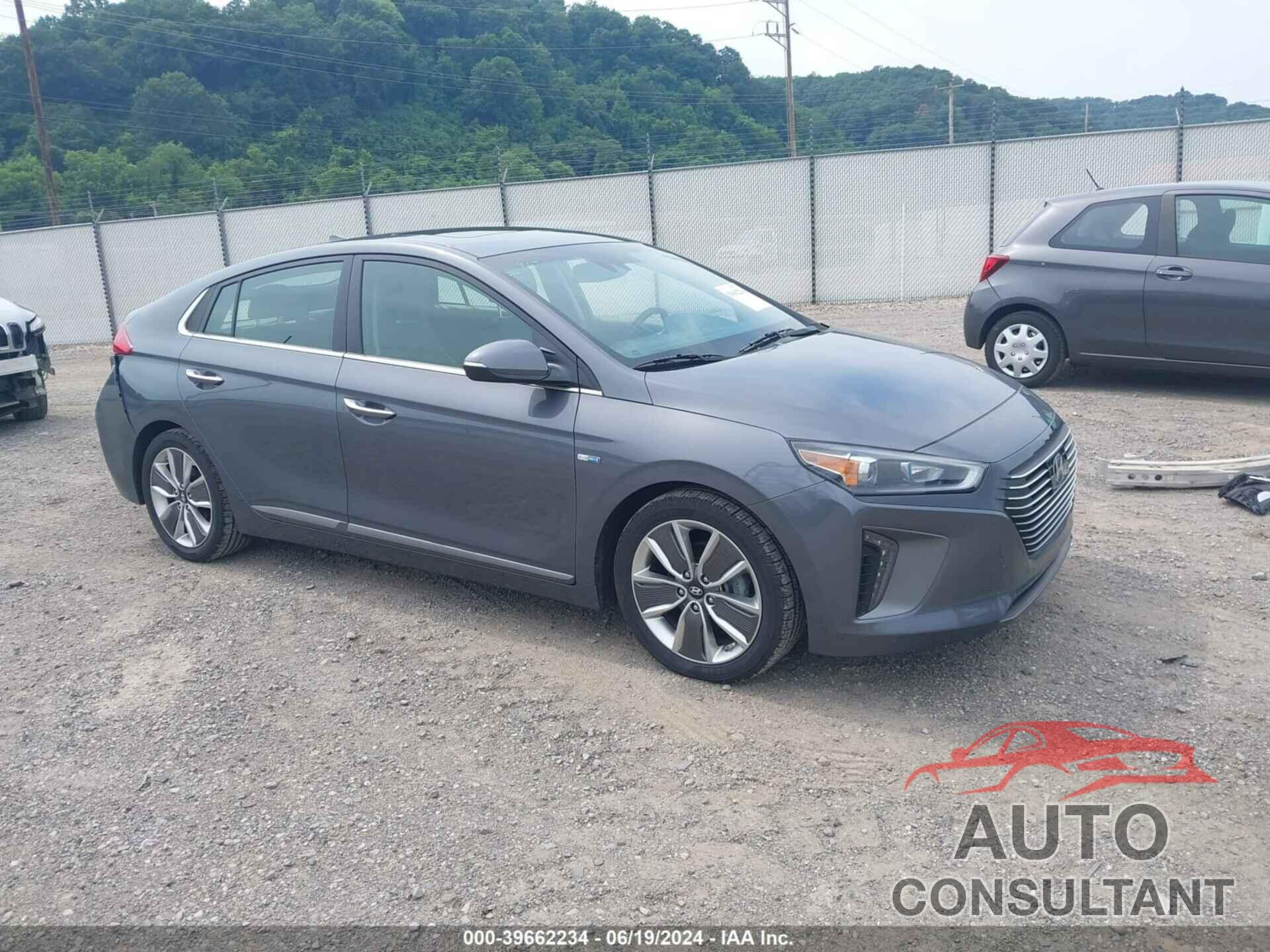 HYUNDAI IONIQ HYBRID 2019 - KMHC85LC9KU124719
