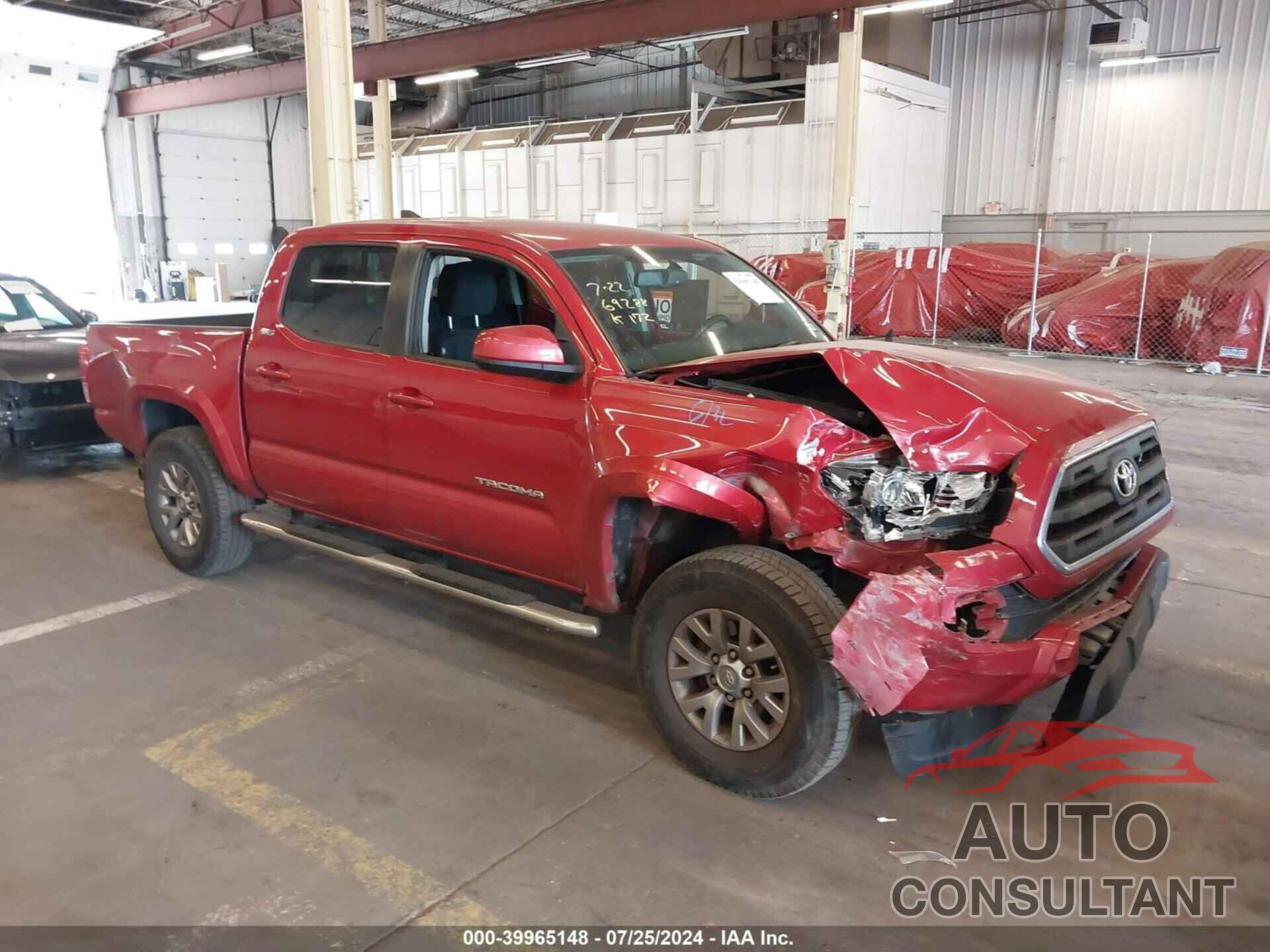 TOYOTA TACOMA 2017 - 5TFAZ5CN6HX031626