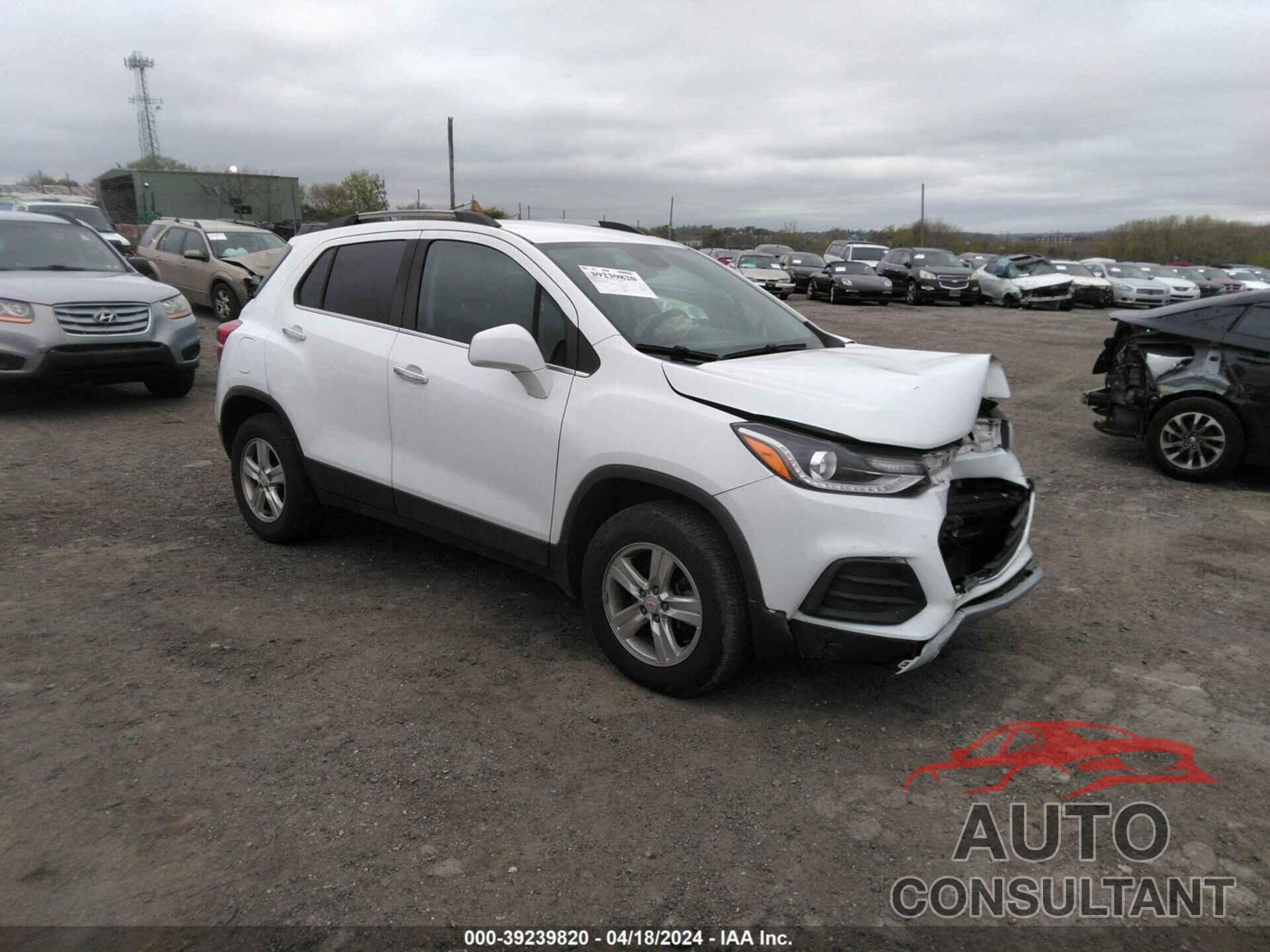 CHEVROLET TRAX 2019 - KL7CJPSB3KB839811