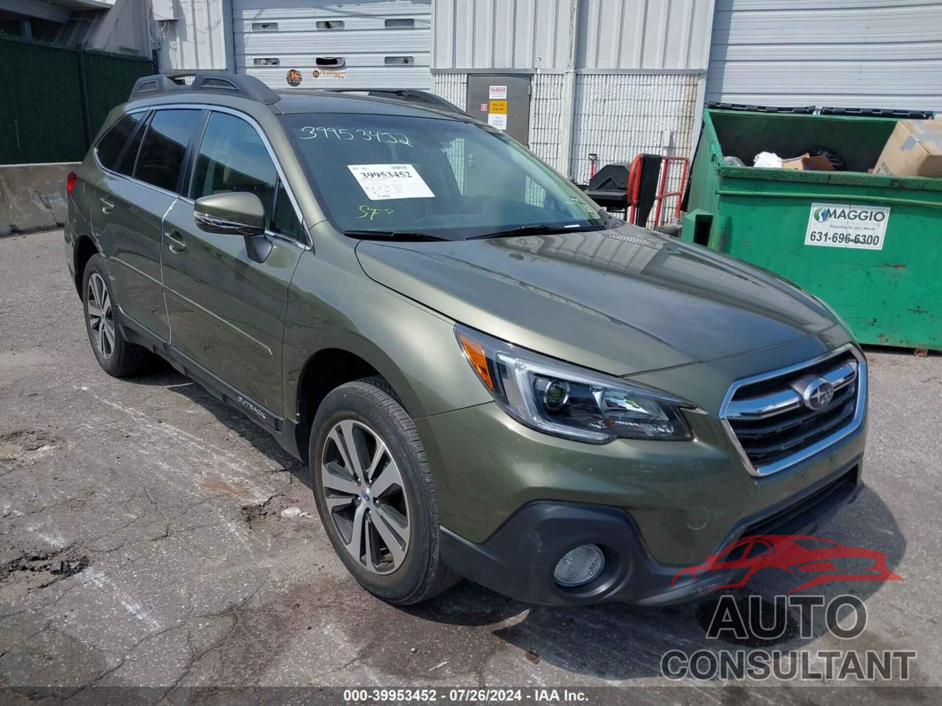 SUBARU OUTBACK 2019 - 4S4BSAJC8K3259446