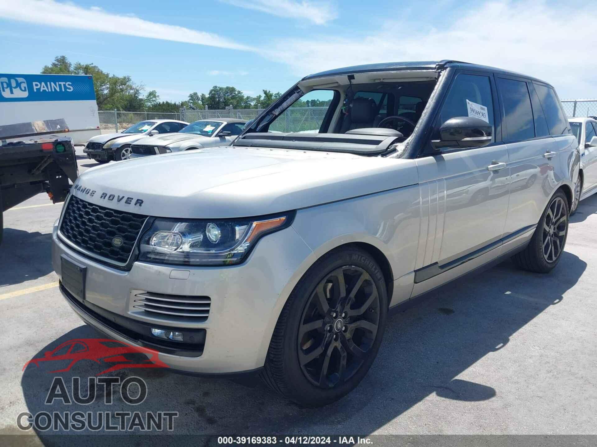 LAND ROVER RANGE ROVER 2017 - SALGS2FV9HA354802