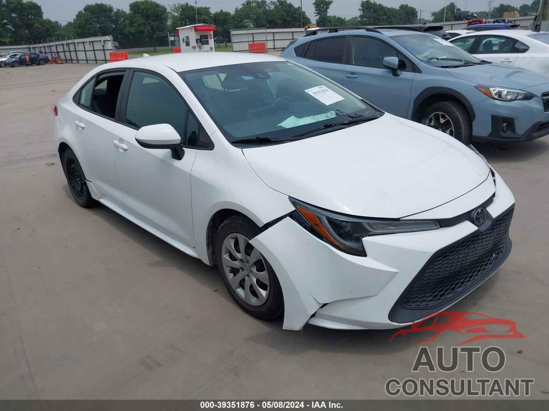 TOYOTA COROLLA 2021 - 5YFEPMAE0MP231222