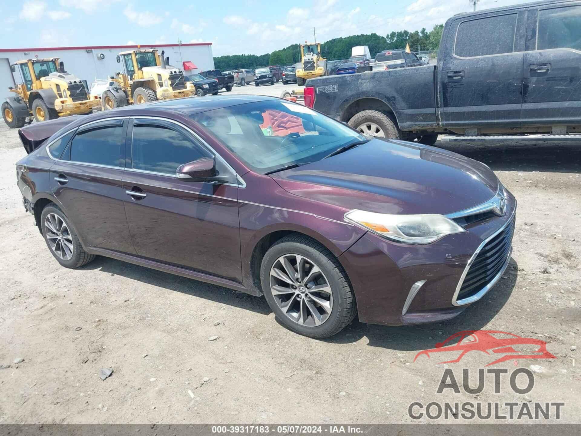 TOYOTA AVALON 2016 - 4T1BK1EB1GU223326