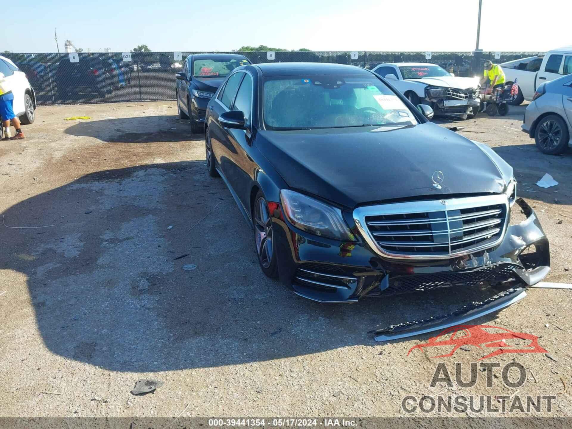 MERCEDES-BENZ S 2019 - WDDUG8DB7KA443434