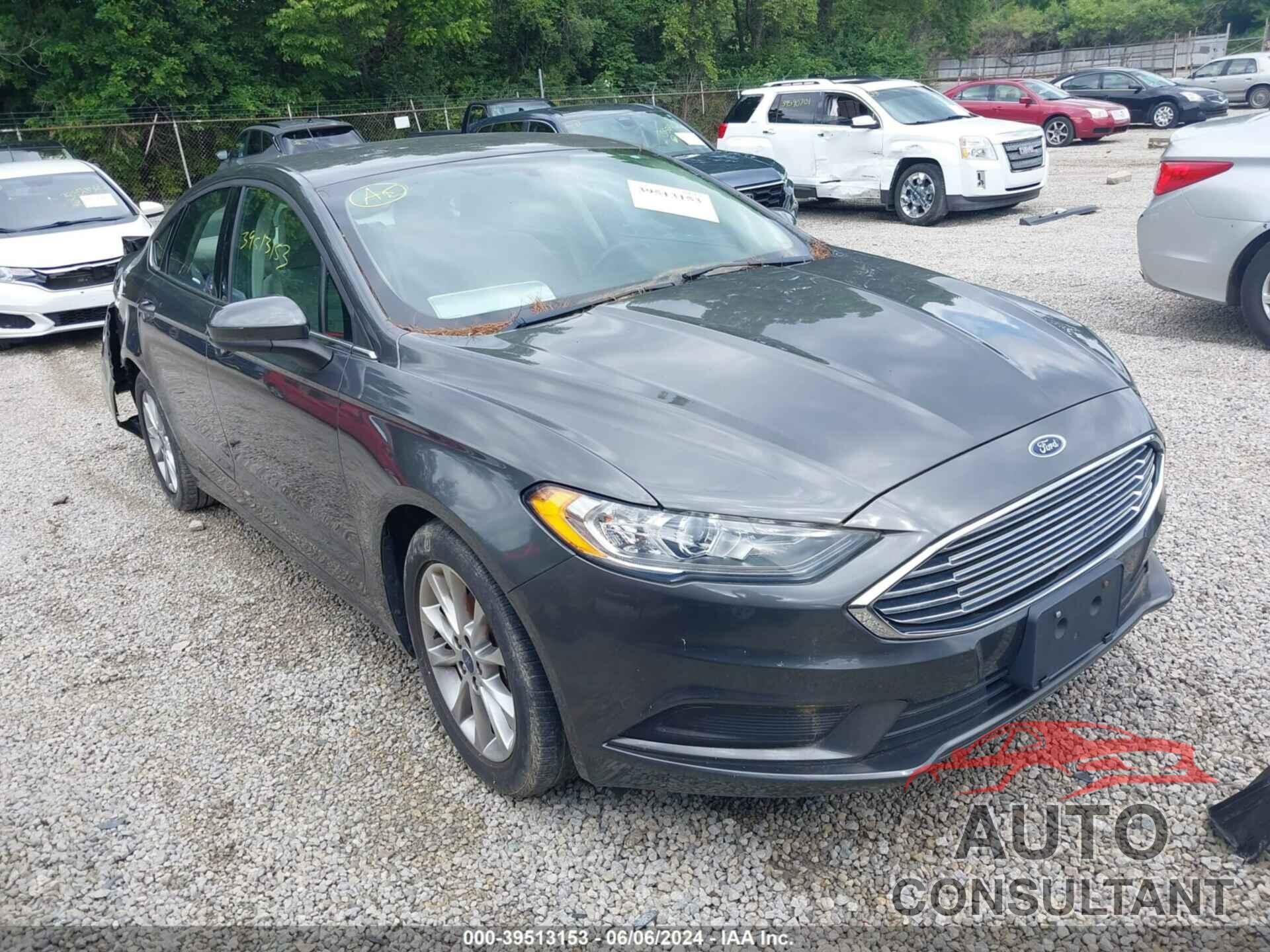 FORD FUSION 2017 - 3FA6P0H70HR316653