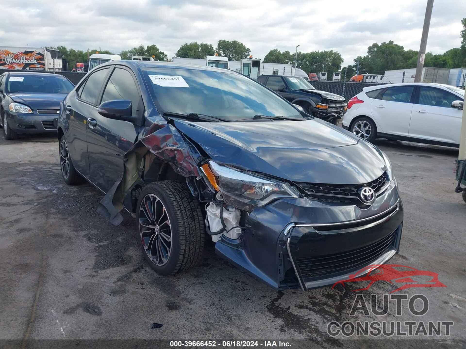 TOYOTA COROLLA 2016 - 5YFBURHE6GP568478