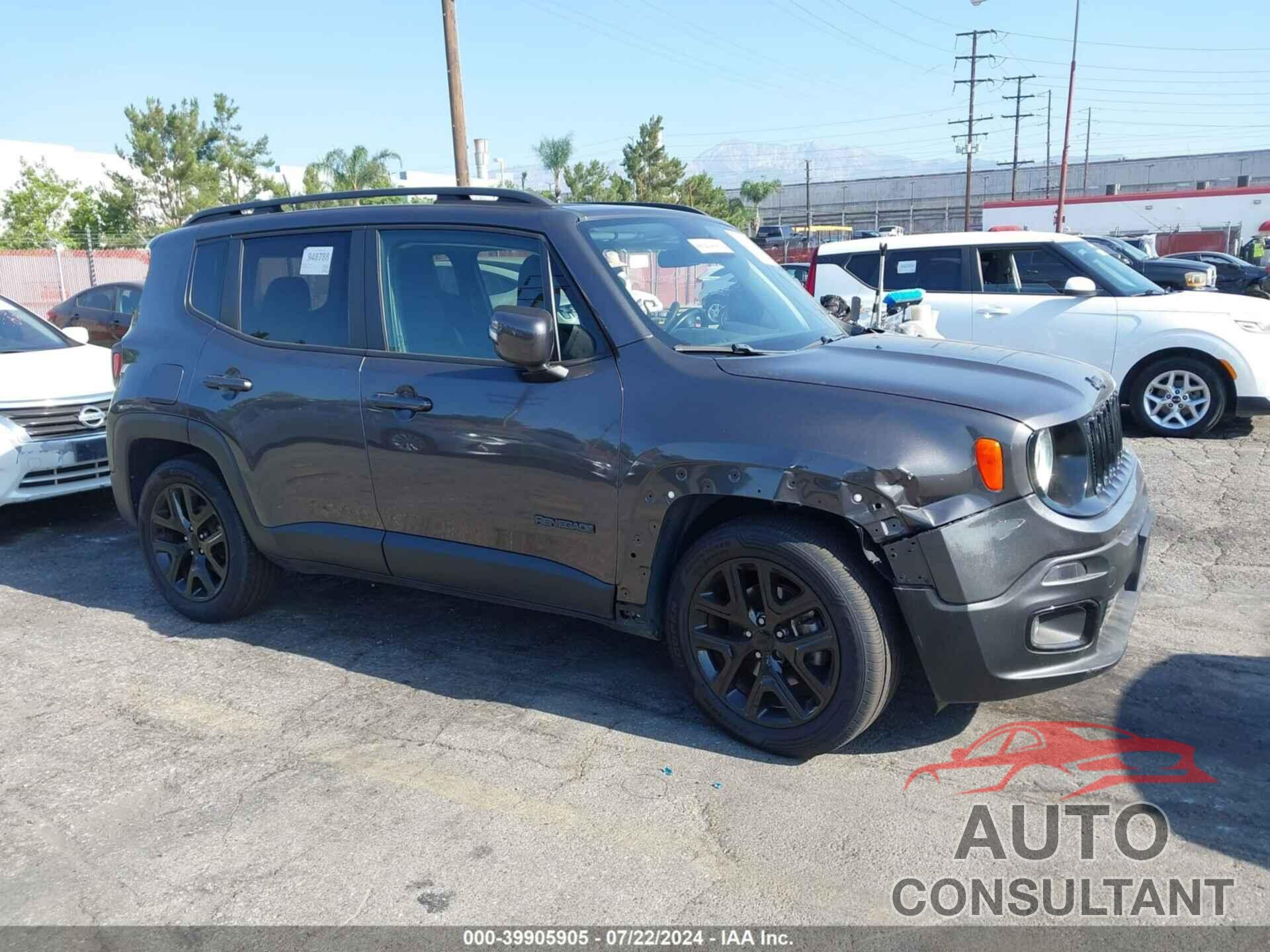 JEEP RENEGADE 2018 - ZACCJABB2JPH36318