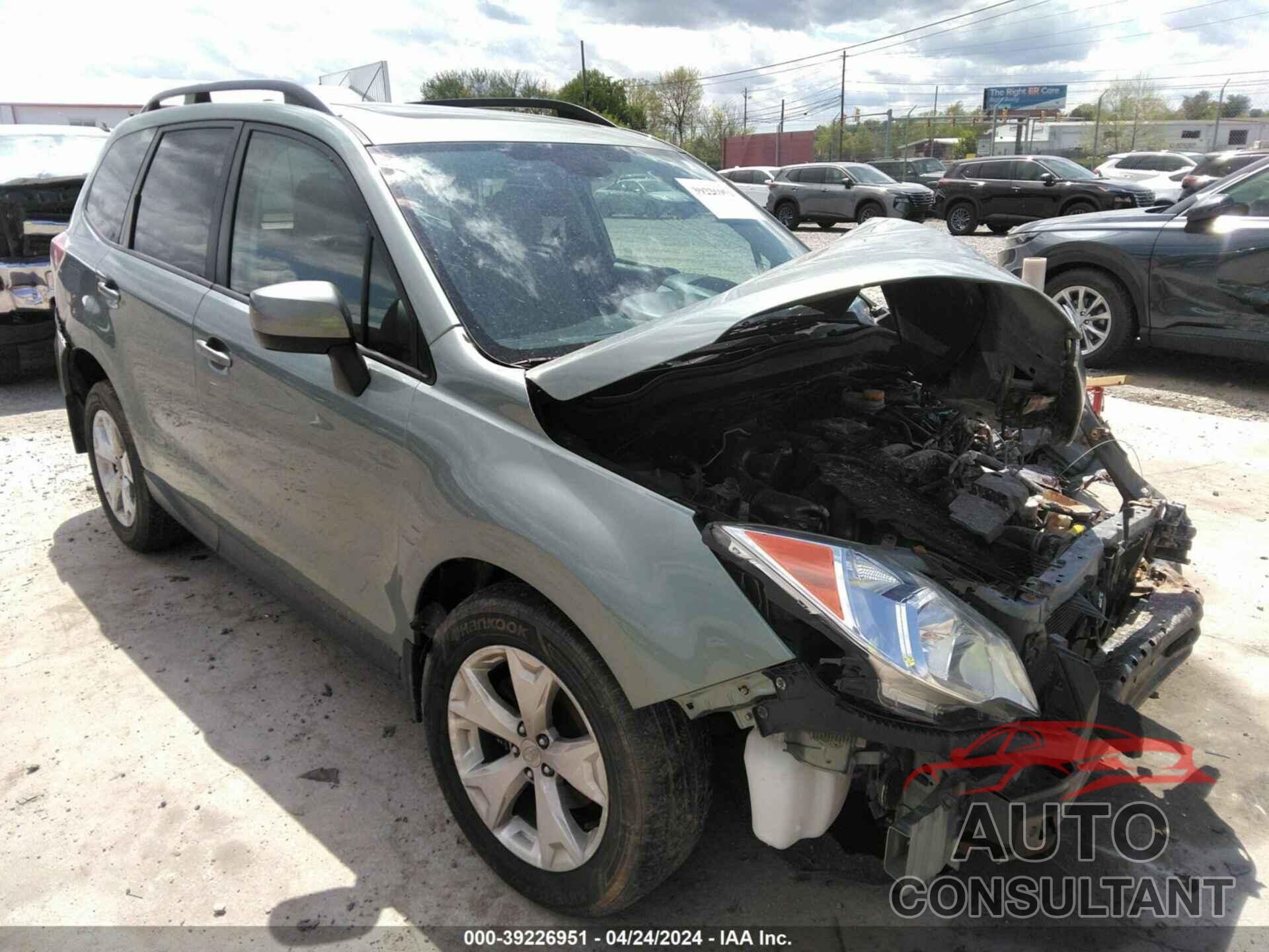 SUBARU FORESTER 2016 - JF2SJADC5GH471011