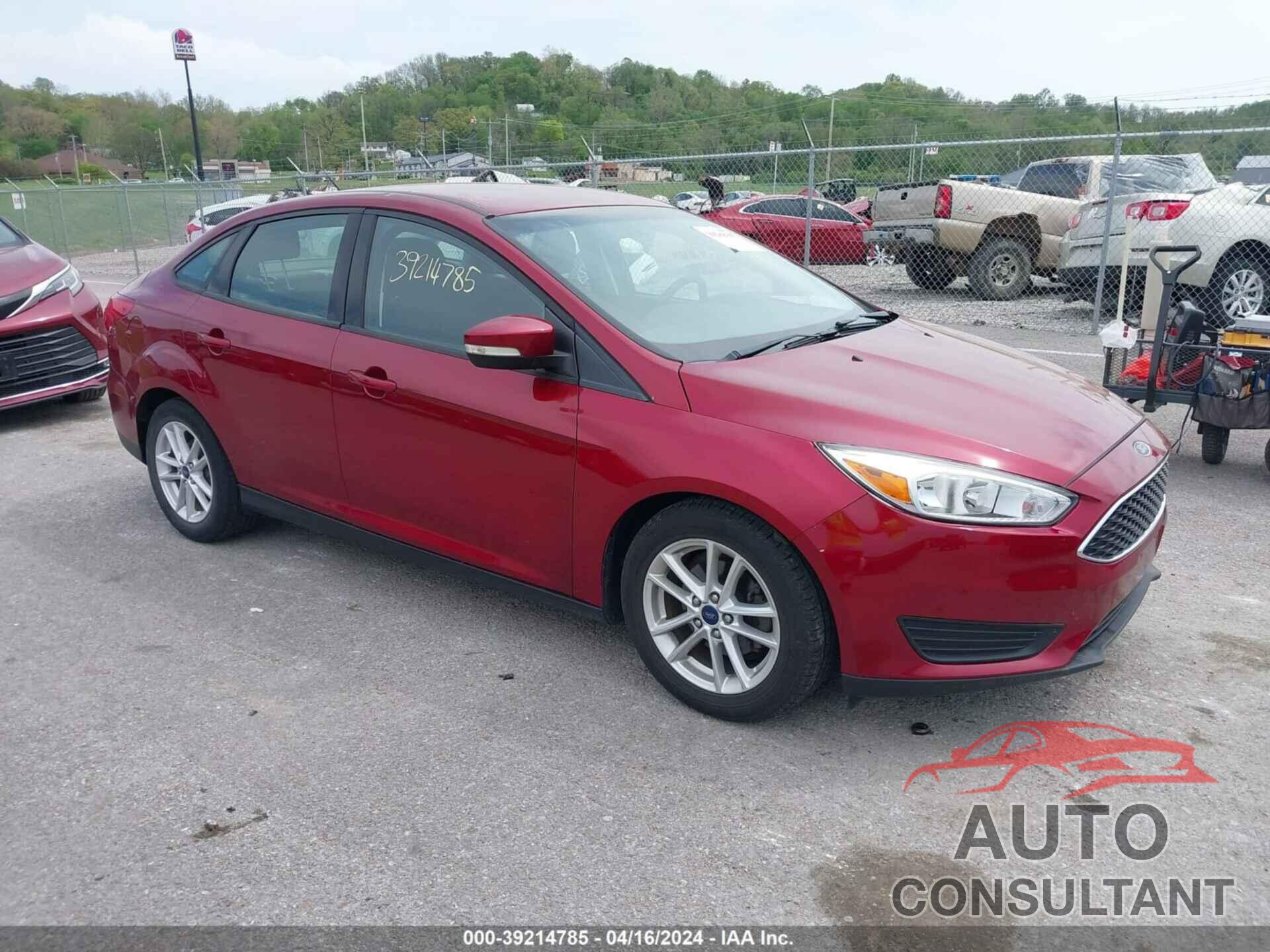 FORD FOCUS 2017 - 1FADP3F23HL215489