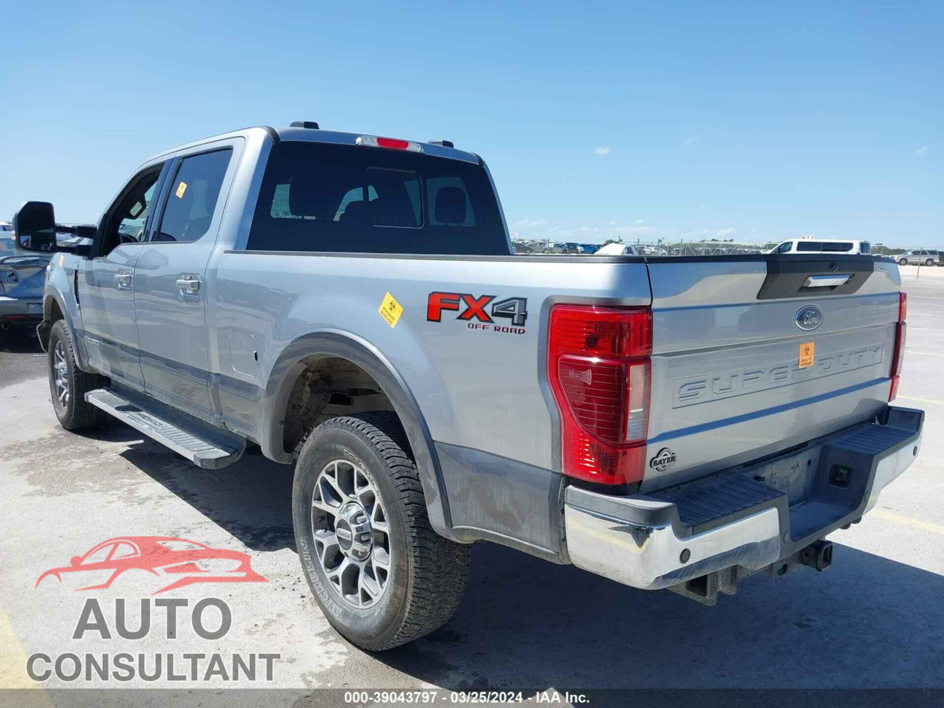 FORD F250 2022 - 1FT7W2BT5NEF24206
