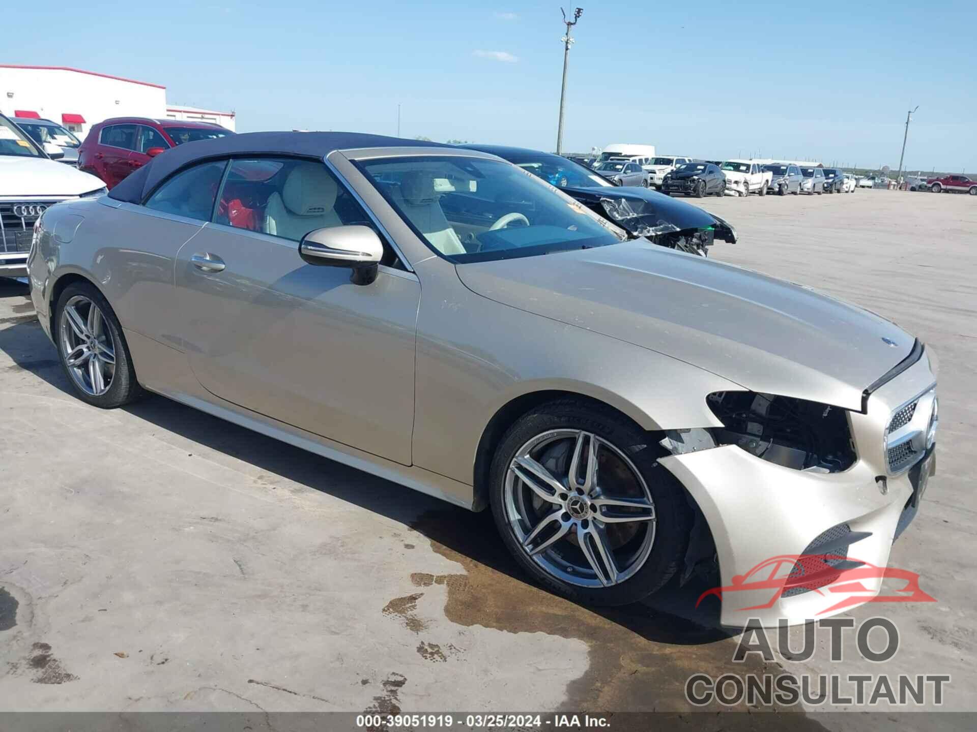 MERCEDES-BENZ E 450 2019 - WDD1K6HB3KF117181