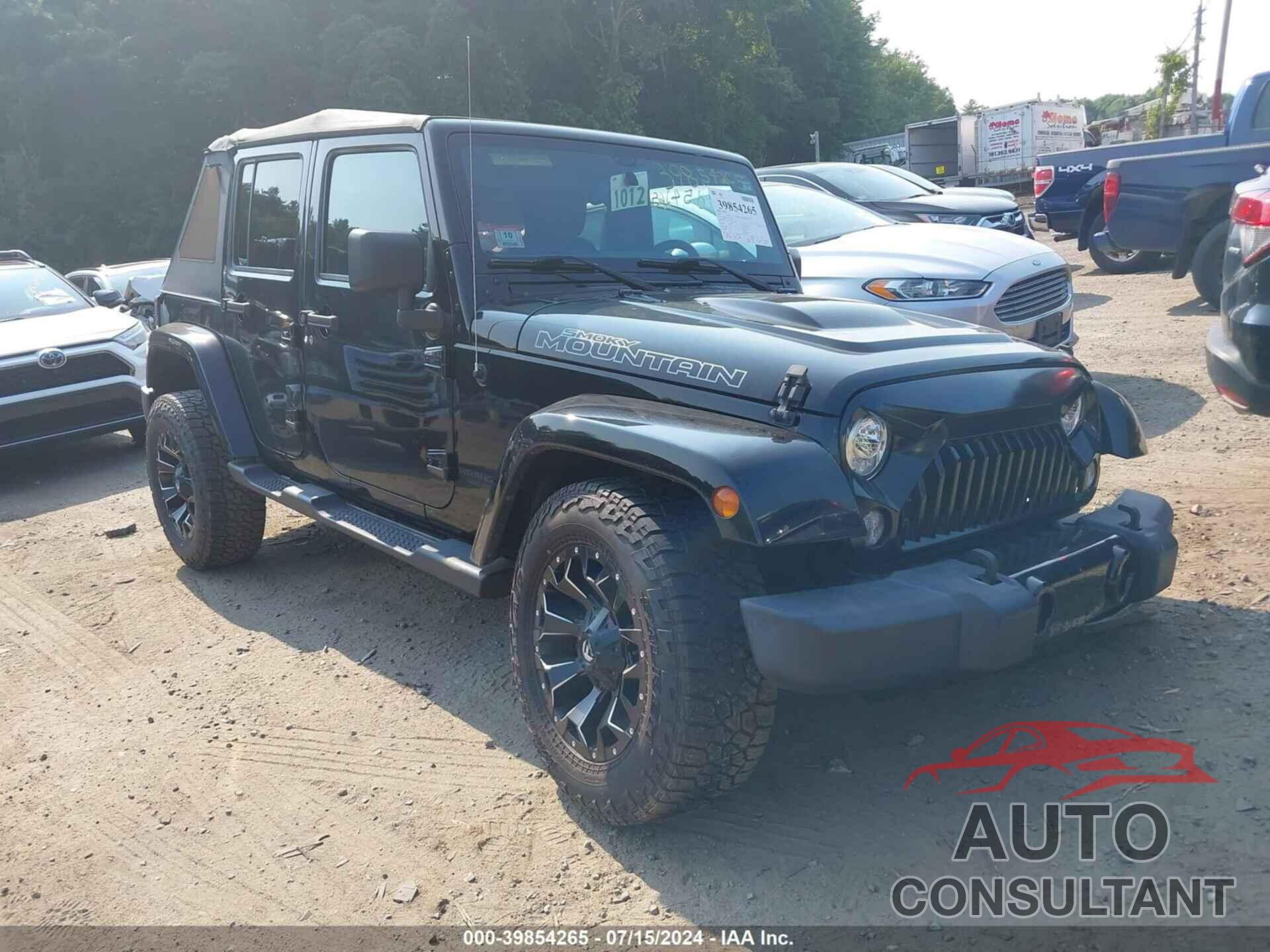 JEEP WRANGLER UNLIMITED 2017 - 1C4BJWEG7HL711249