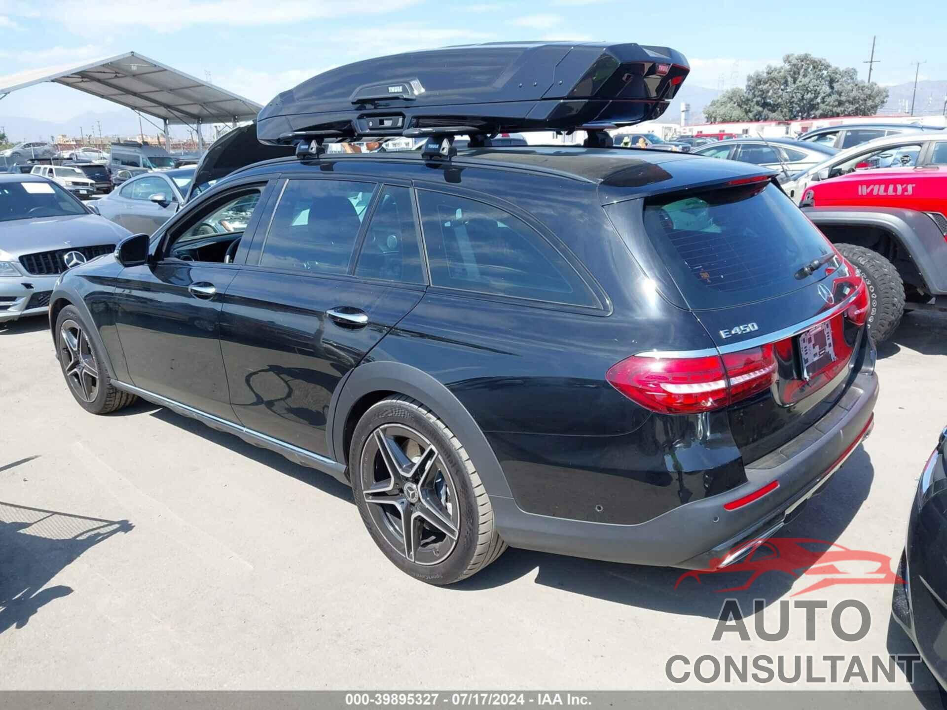 MERCEDES-BENZ E 450 2022 - W1KZH6AB6NB046212