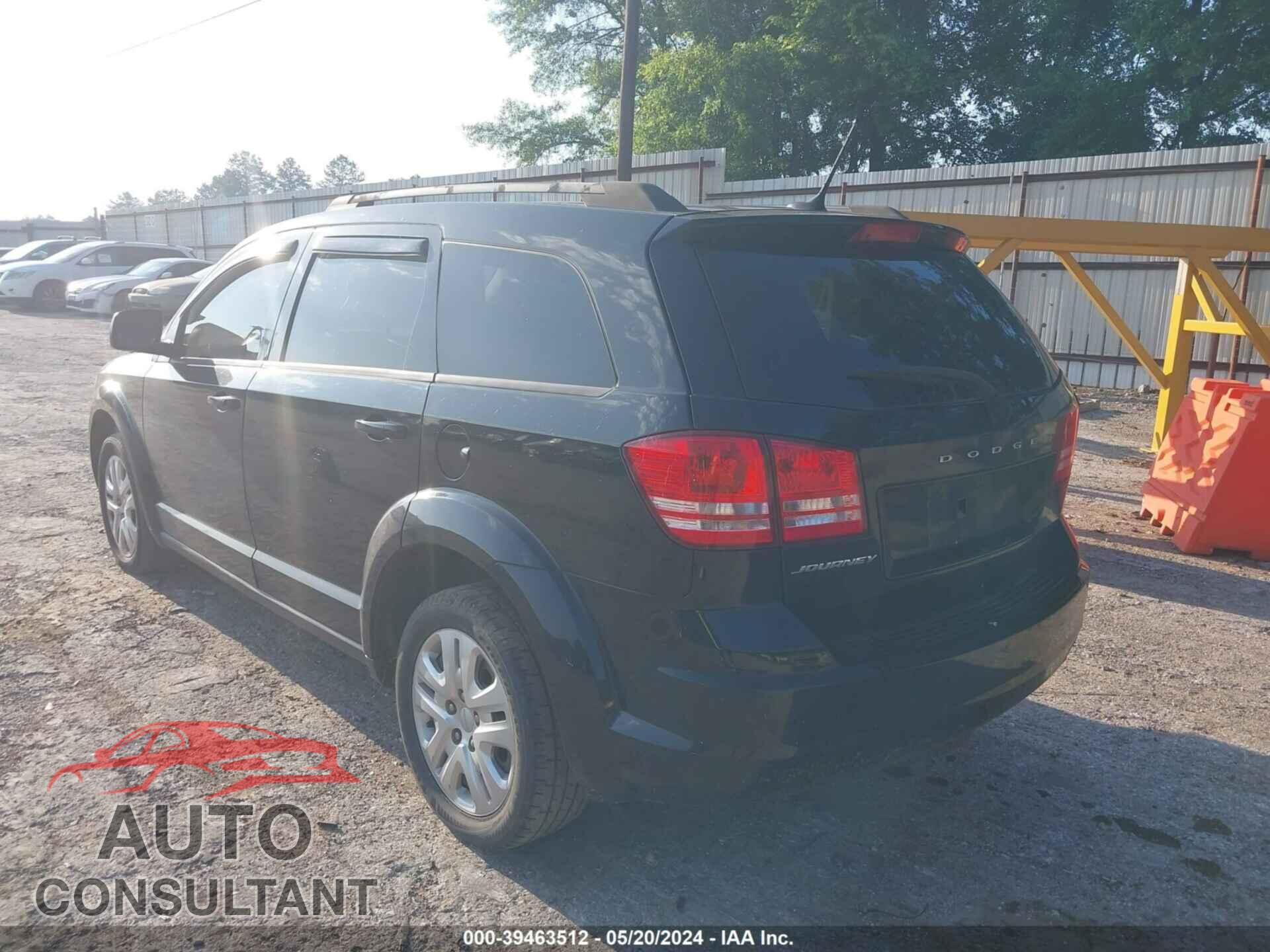 DODGE JOURNEY 2017 - 3C4PDCAB1HT560032