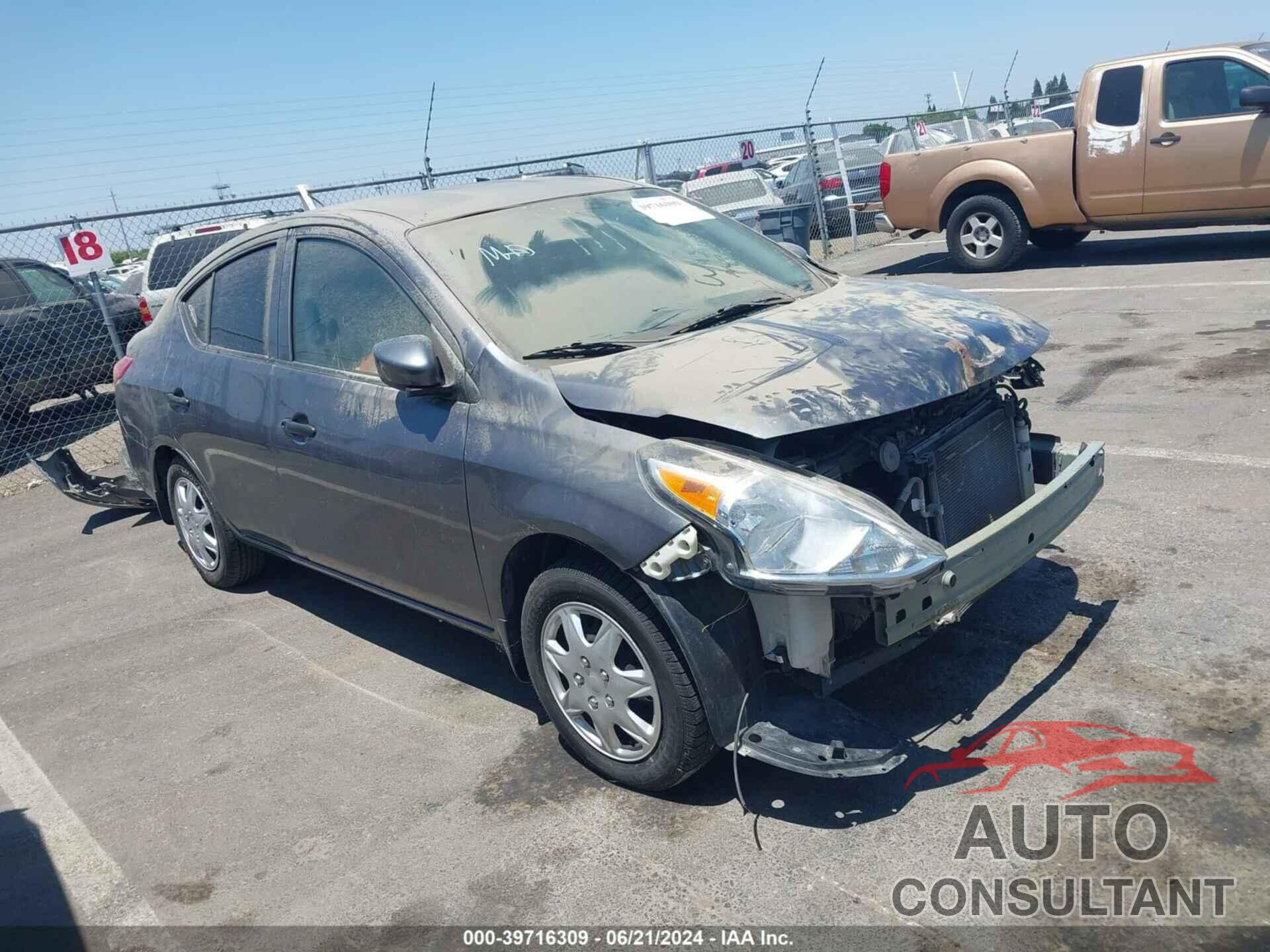 NISSAN VERSA 2017 - 3N1CN7AP7HL861261