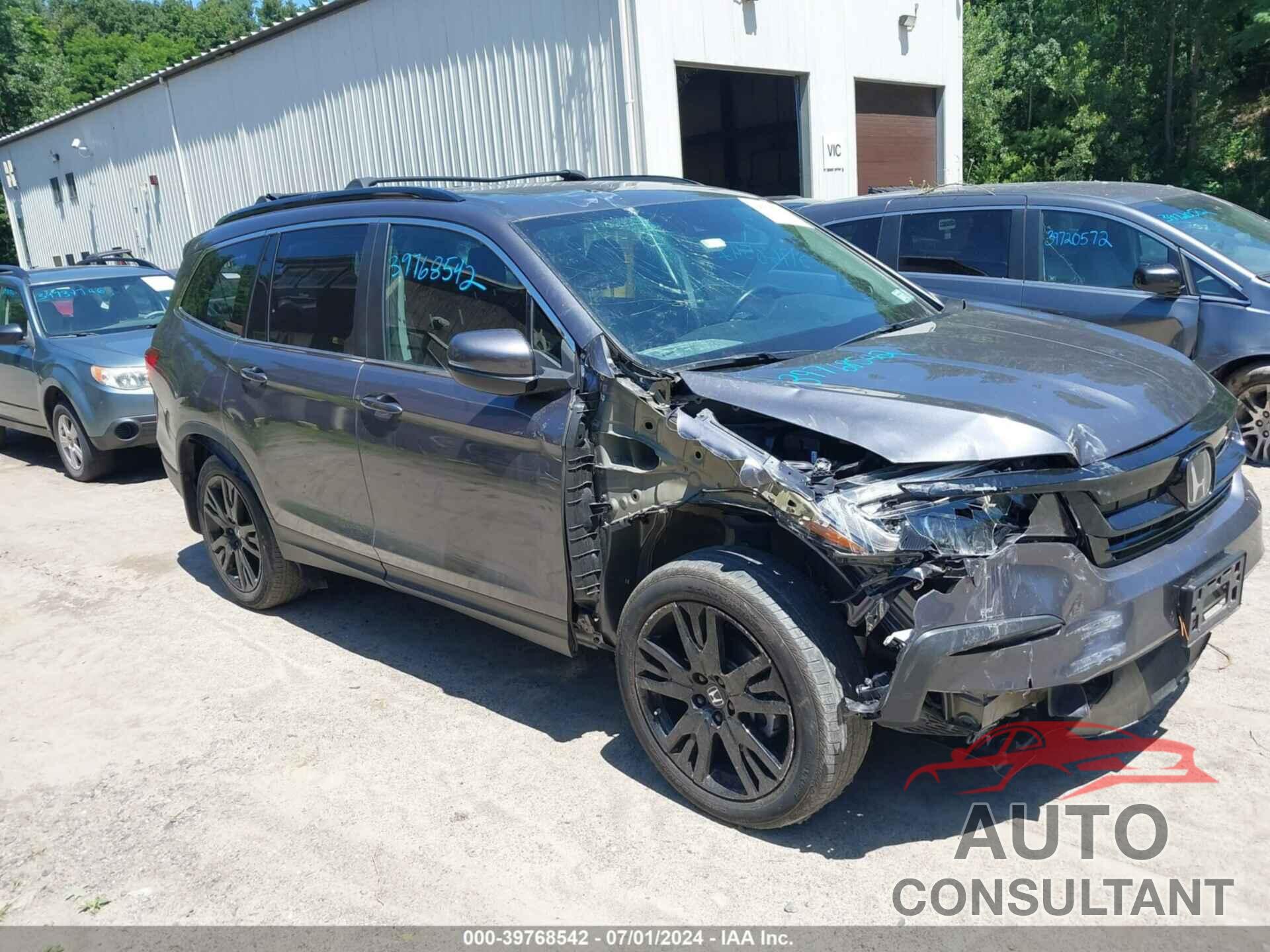 HONDA PILOT 2022 - 5FNYF6H27NB005943