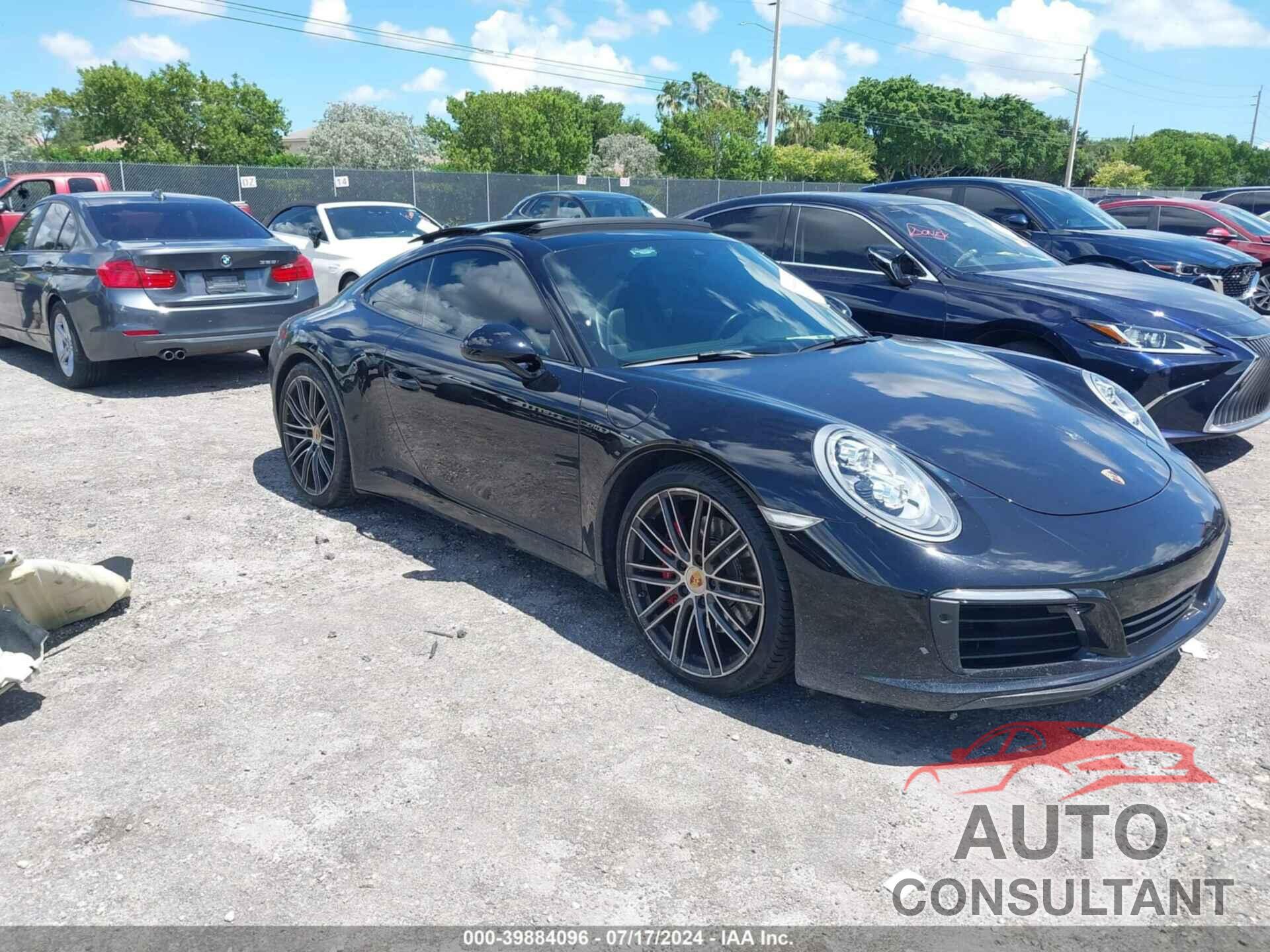 PORSCHE 911 2018 - WP0AB2A94JS122907