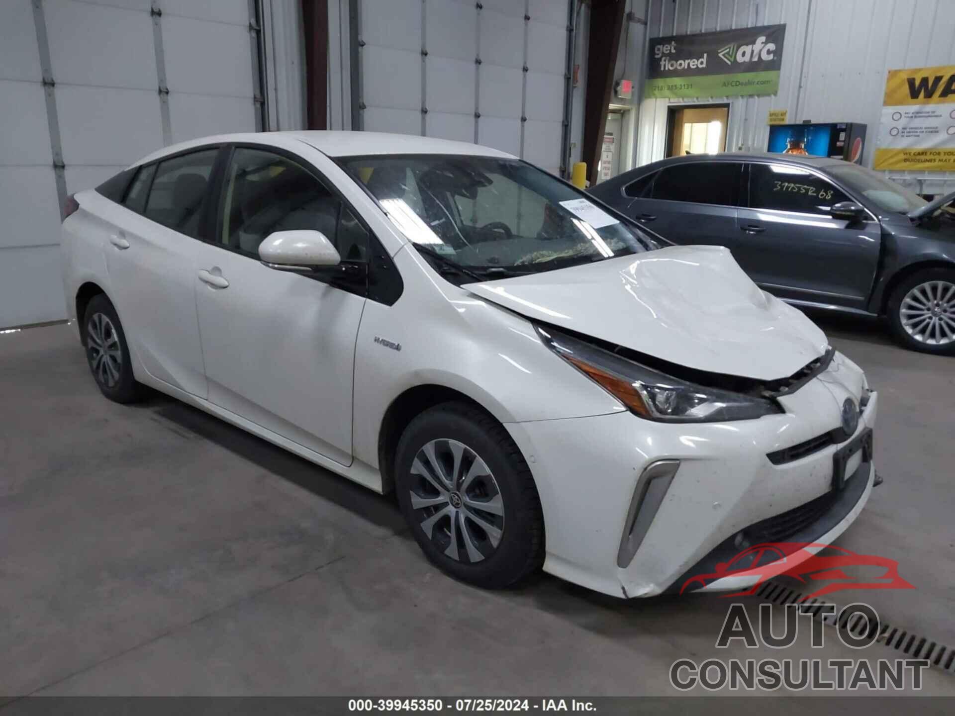 TOYOTA PRIUS 2020 - JTDL9RFU8L3021814