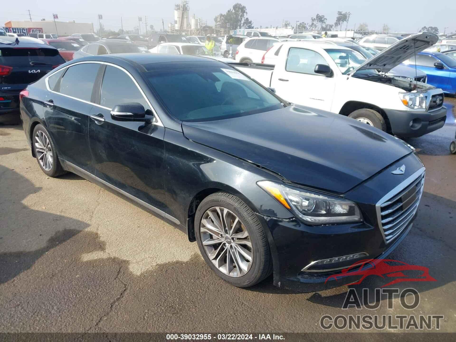 HYUNDAI GENESIS 2016 - KMHGN4JE8GU142497