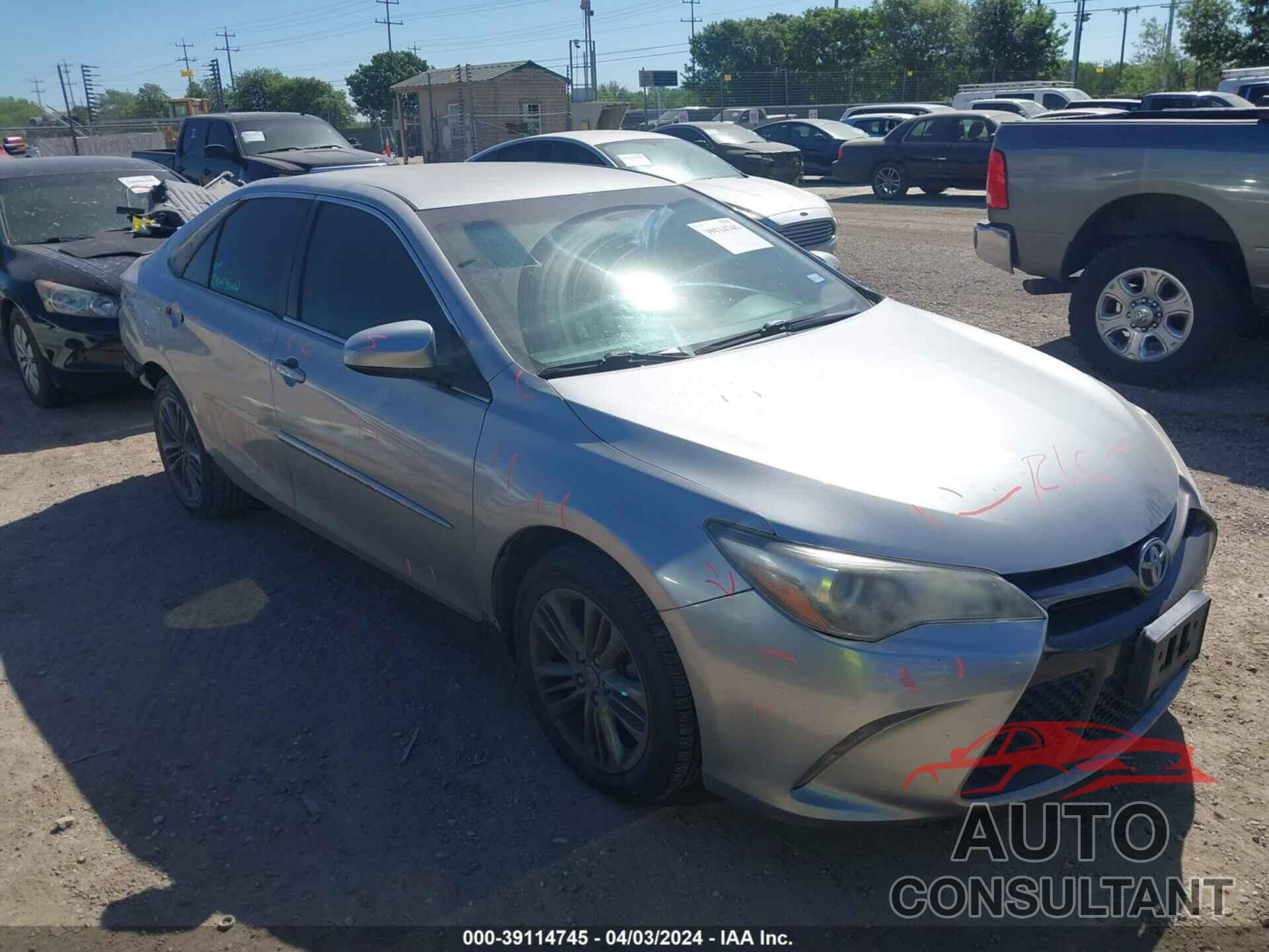 TOYOTA CAMRY 2017 - 4T1BF1FK8HU367072
