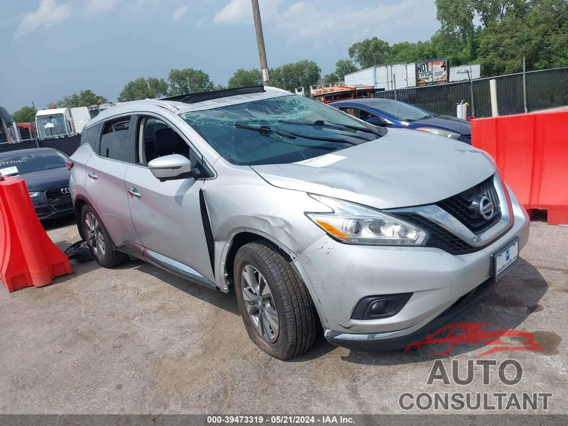 NISSAN MURANO 2017 - 5N1AZ2MH6HN137489