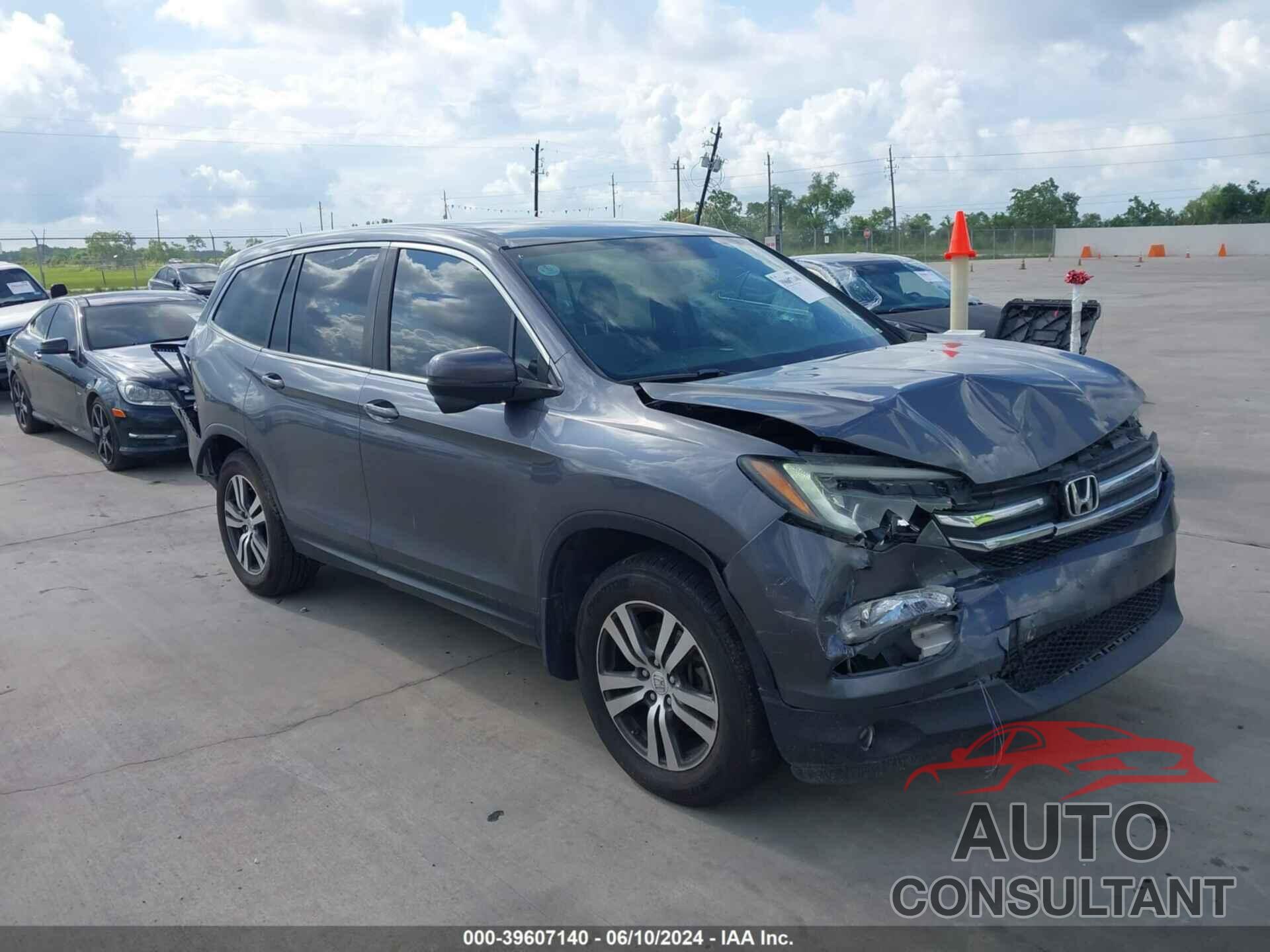 HONDA PILOT 2016 - 5FNYF5H36GB055786