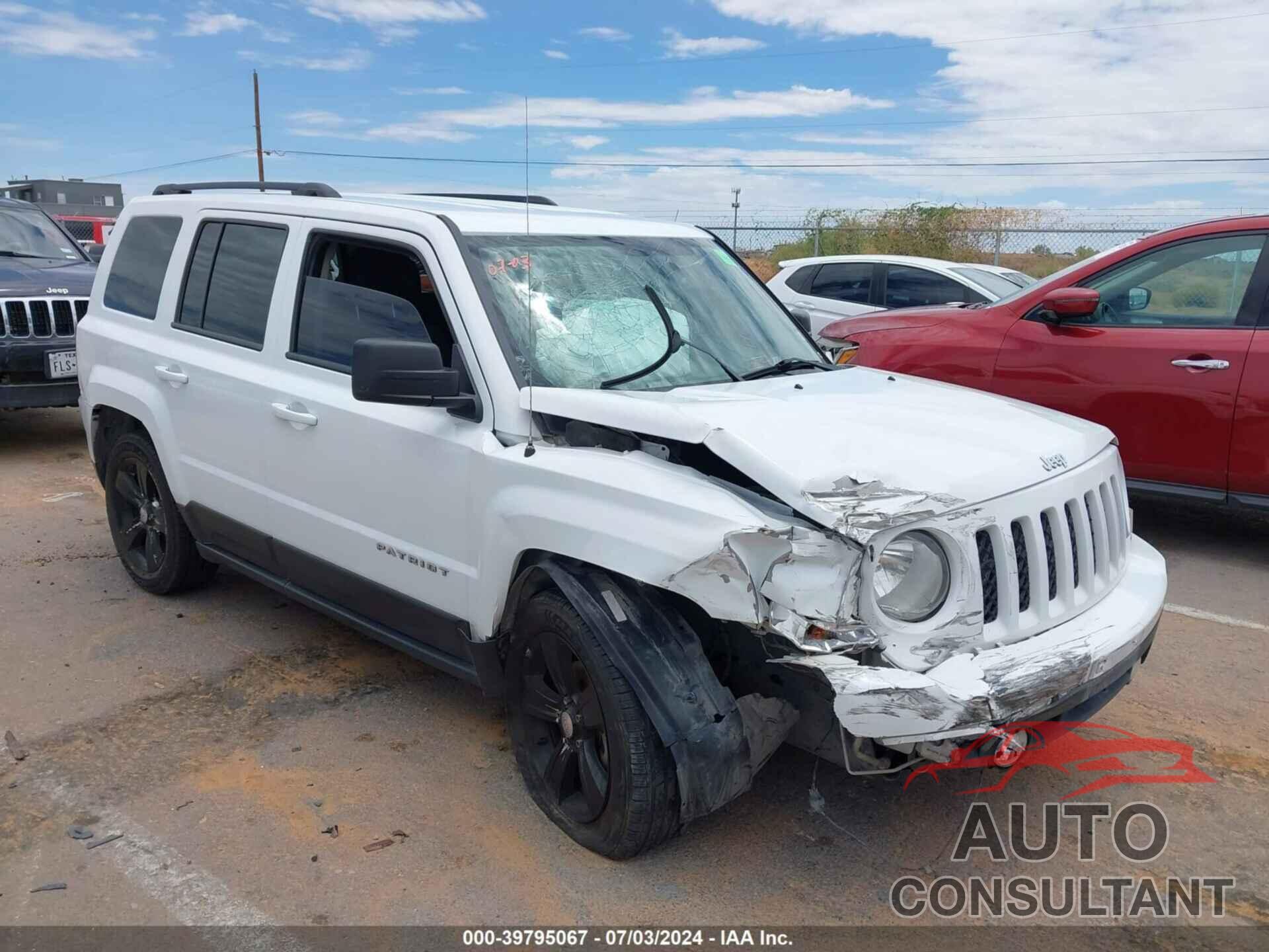 JEEP PATRIOT 2016 - 1C4NJPFA6GD794484