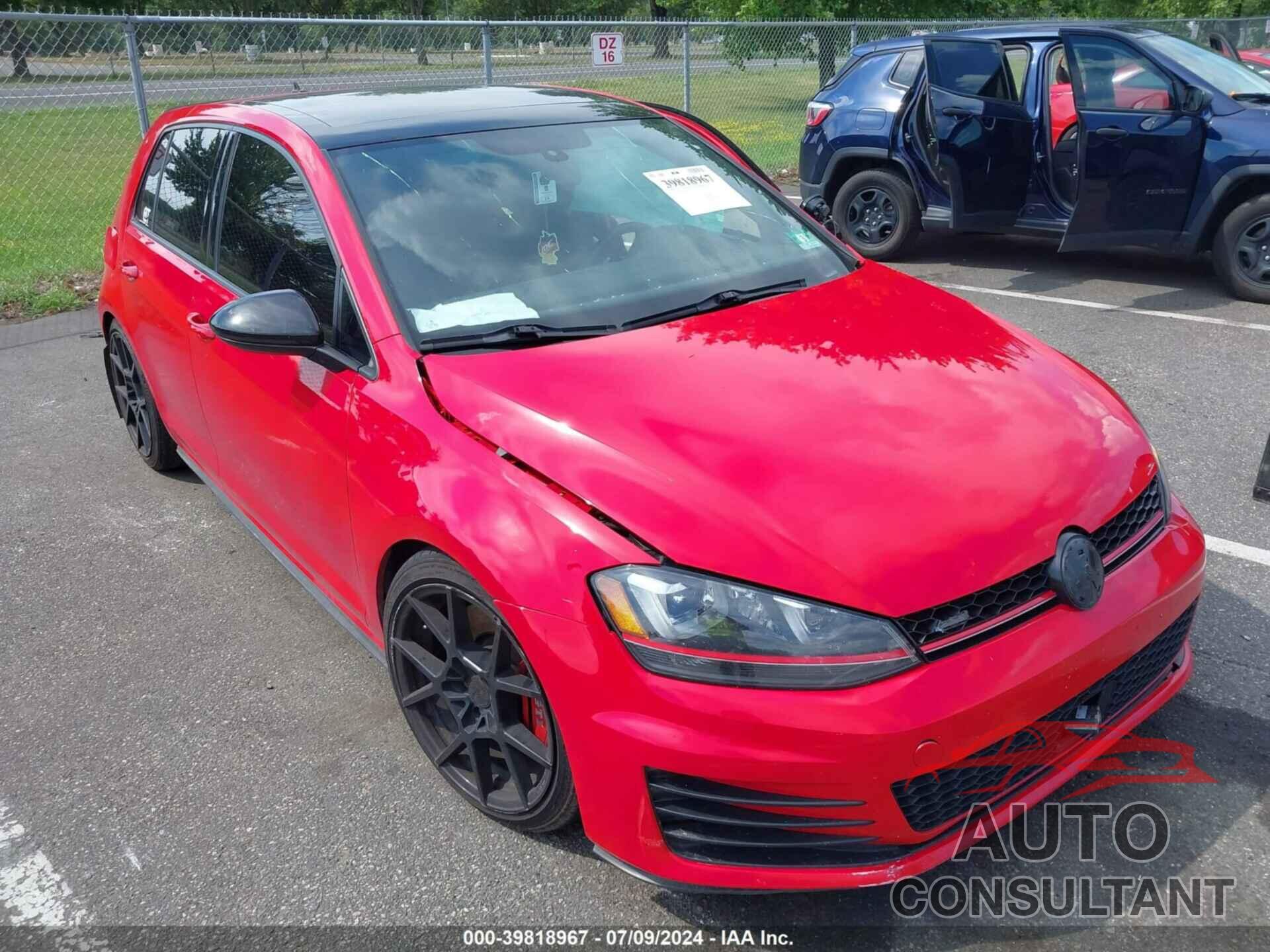 VOLKSWAGEN GOLF GTI 2017 - 3VW447AU9HM025257