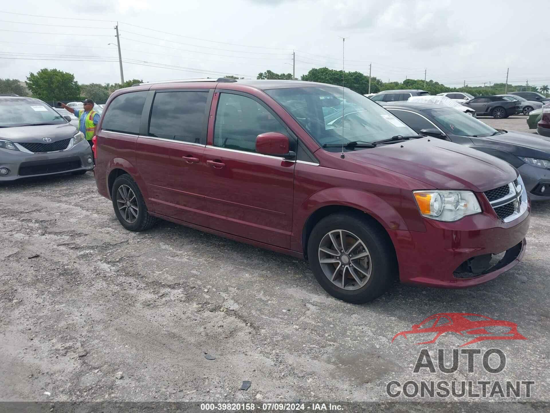 DODGE GRAND CARAVAN 2017 - 2C4RDGCG8HR690045