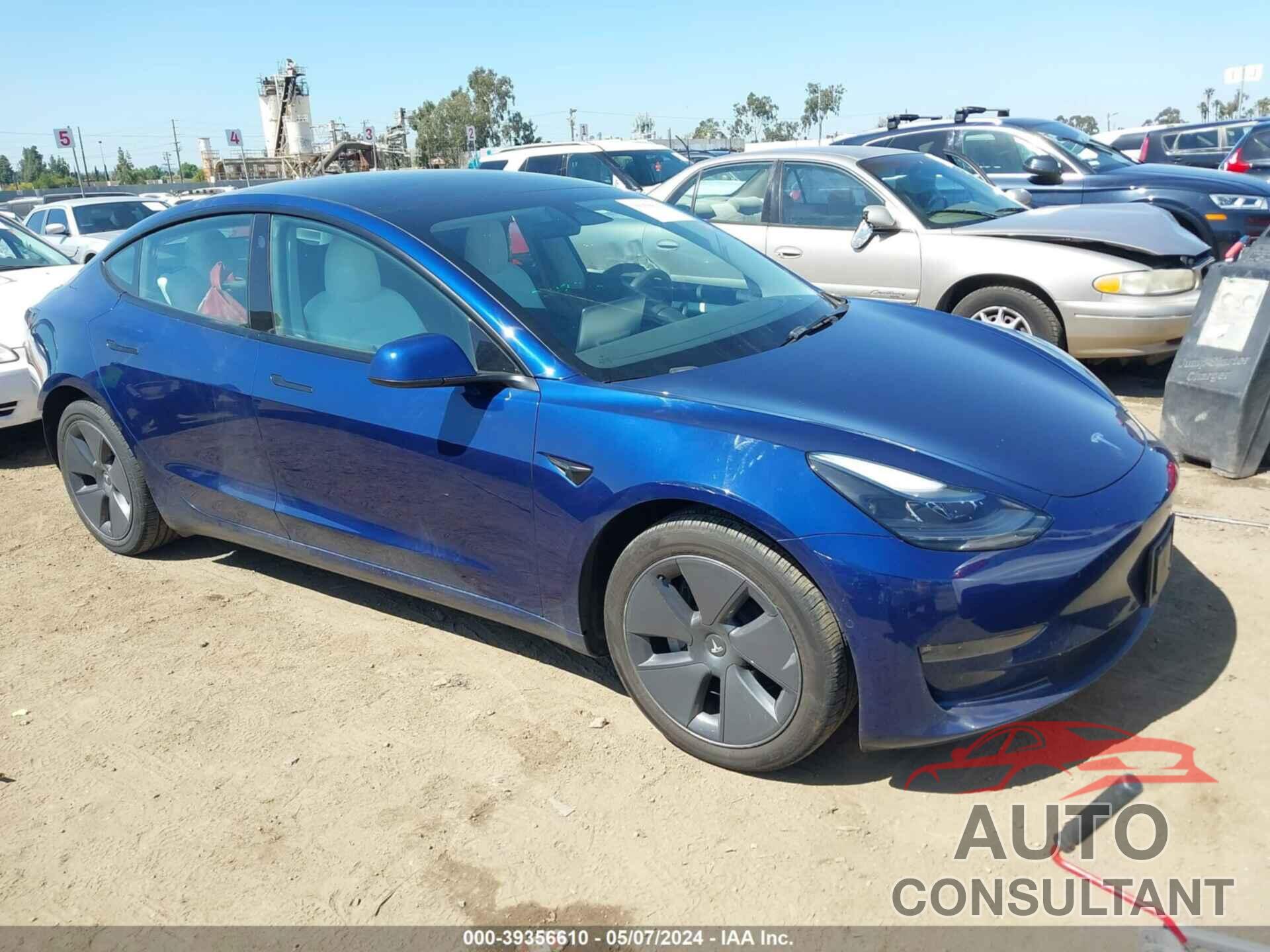 TESLA MODEL 3 2022 - 5YJ3E1EB3NF232759