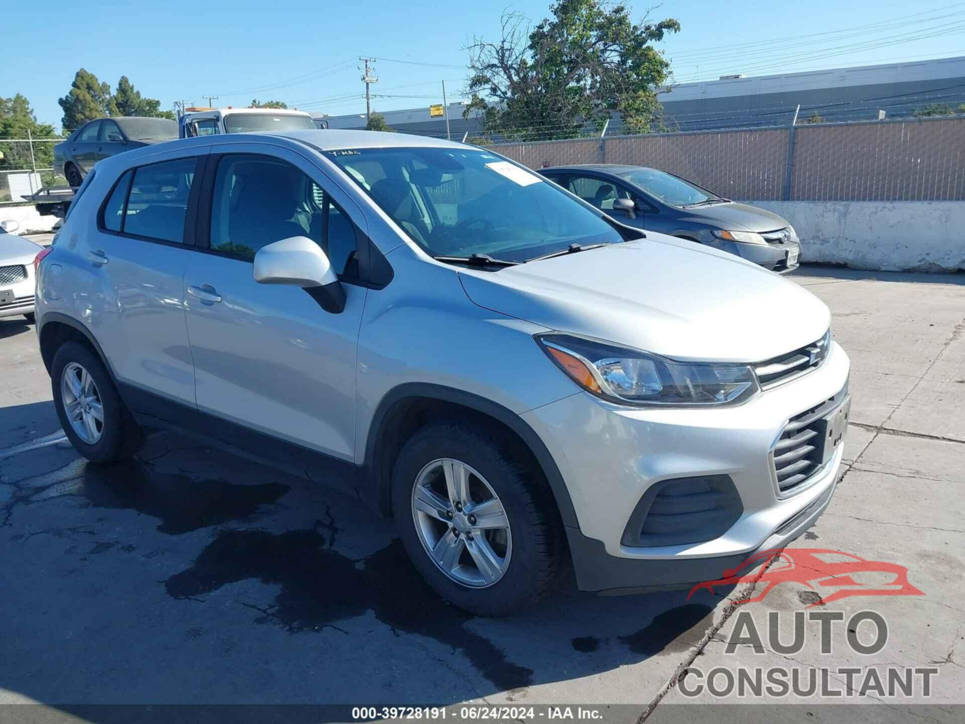 CHEVROLET TRAX 2019 - 3GNCJKSB2KL194600