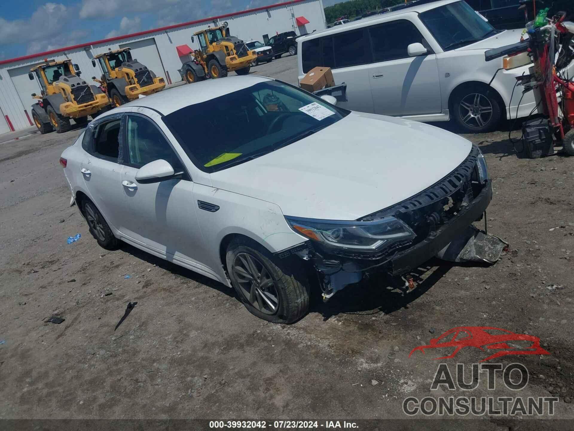 KIA OPTIMA 2019 - 5XXGT4L36KG290071