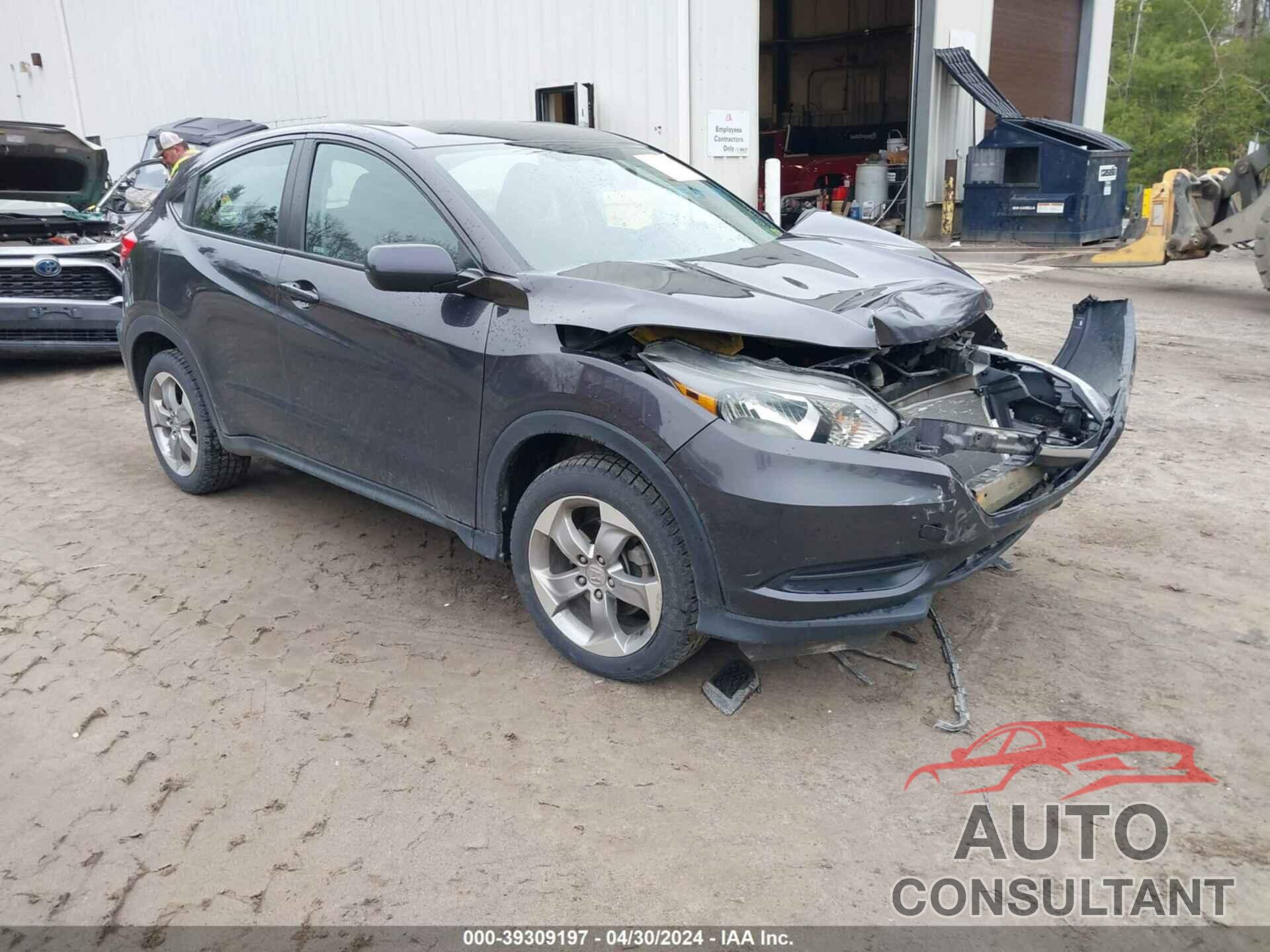 HONDA HR-V 2016 - 3CZRU6H39GM770566