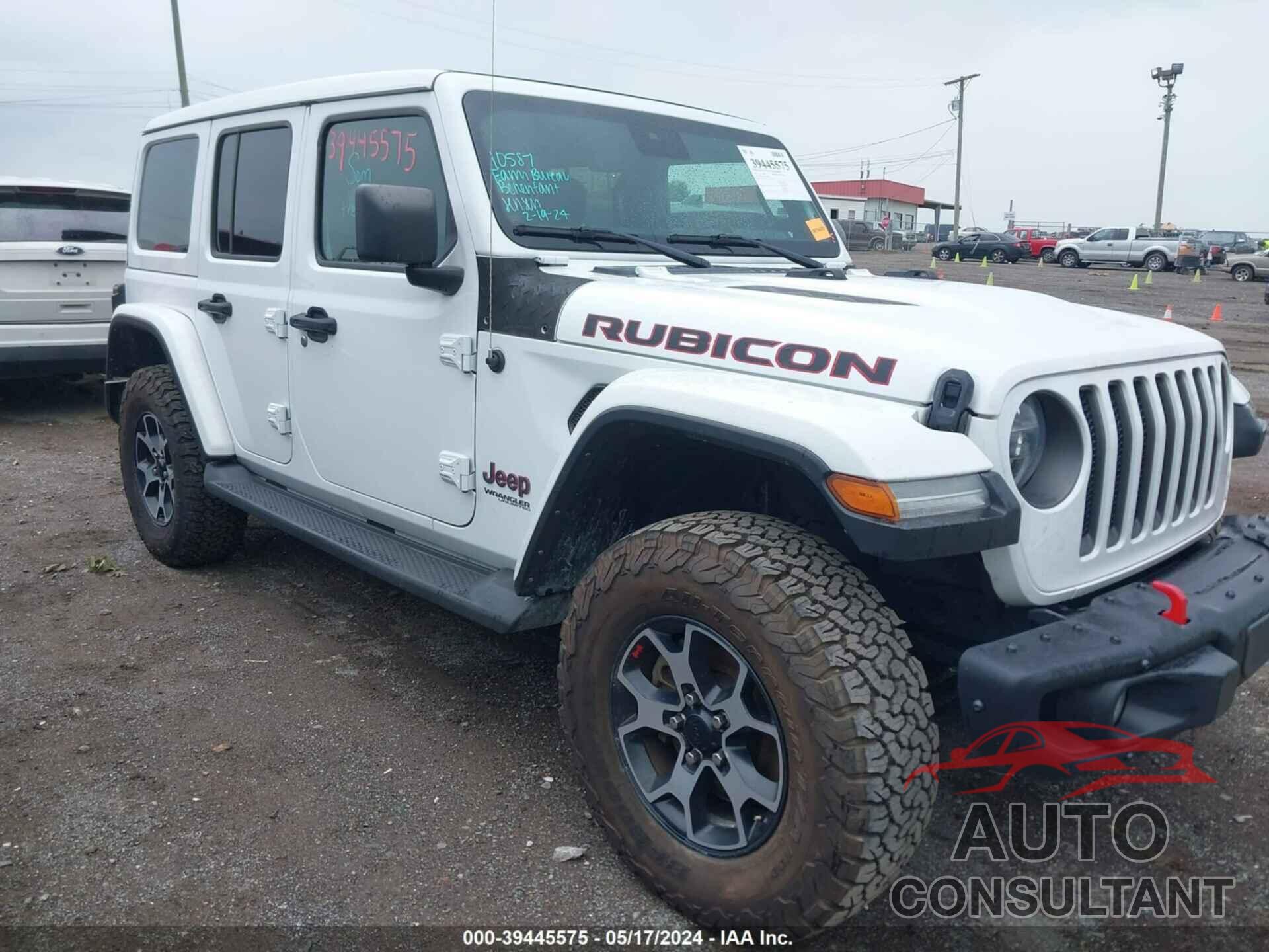 JEEP WRANGLER UNLIMITED 2021 - 1C4HJXFG1MW695802
