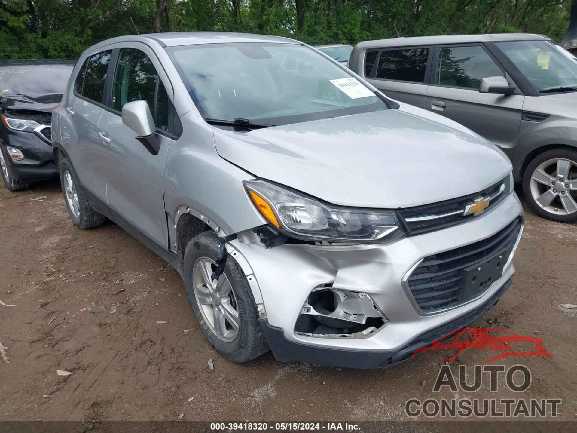 CHEVROLET TRAX 2019 - 3GNCJKSB9KL370400