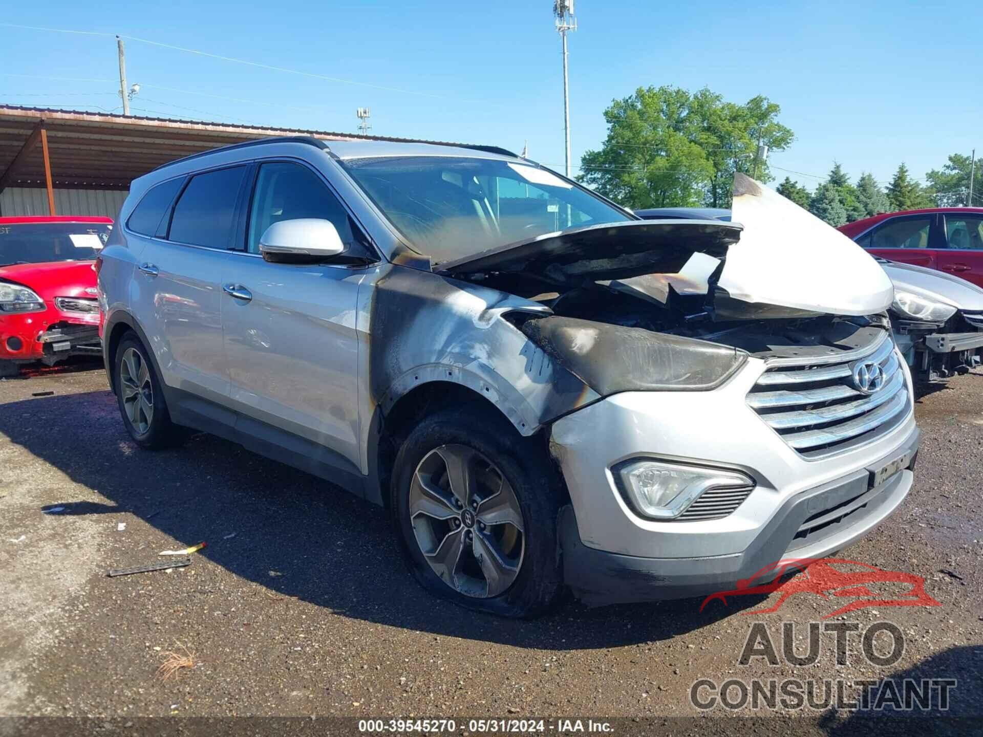 HYUNDAI SANTA FE 2014 - KM8SN4HF6EU063528