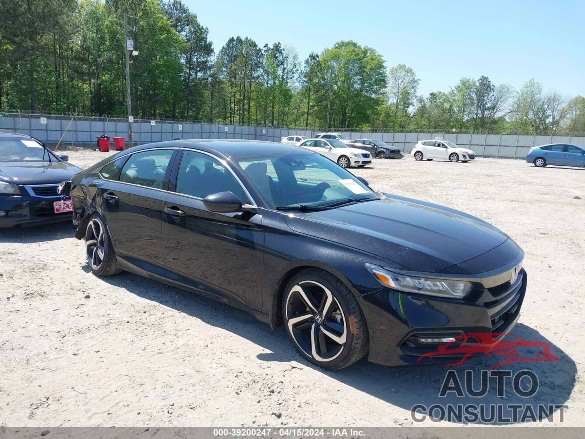 HONDA ACCORD 2018 - 1HGCV1F33JA091932