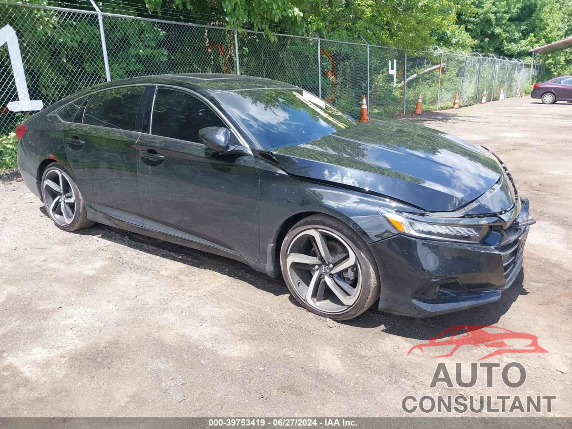 HONDA ACCORD 2022 - 1HGCV1F31NA122598