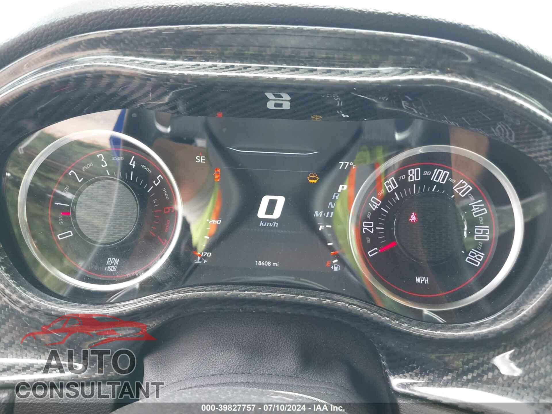 DODGE CHALLENGER 2019 - 2C3CDZFJ2KH691394